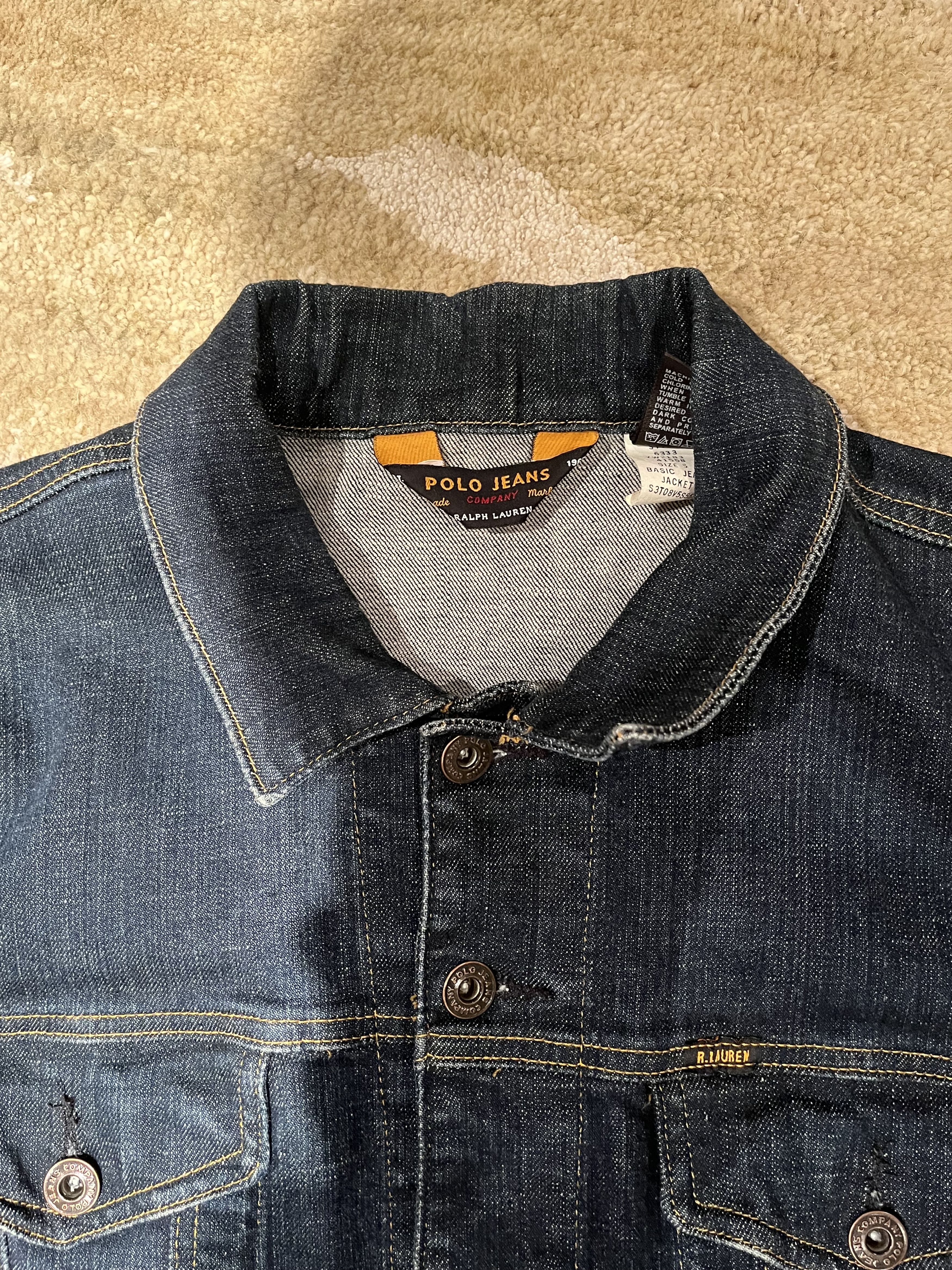 Polo Ralph Lauren Polo Ralph Lauren Denim Jacket Size US S / EU 44-46 / 1 - 2 Thumbnail
