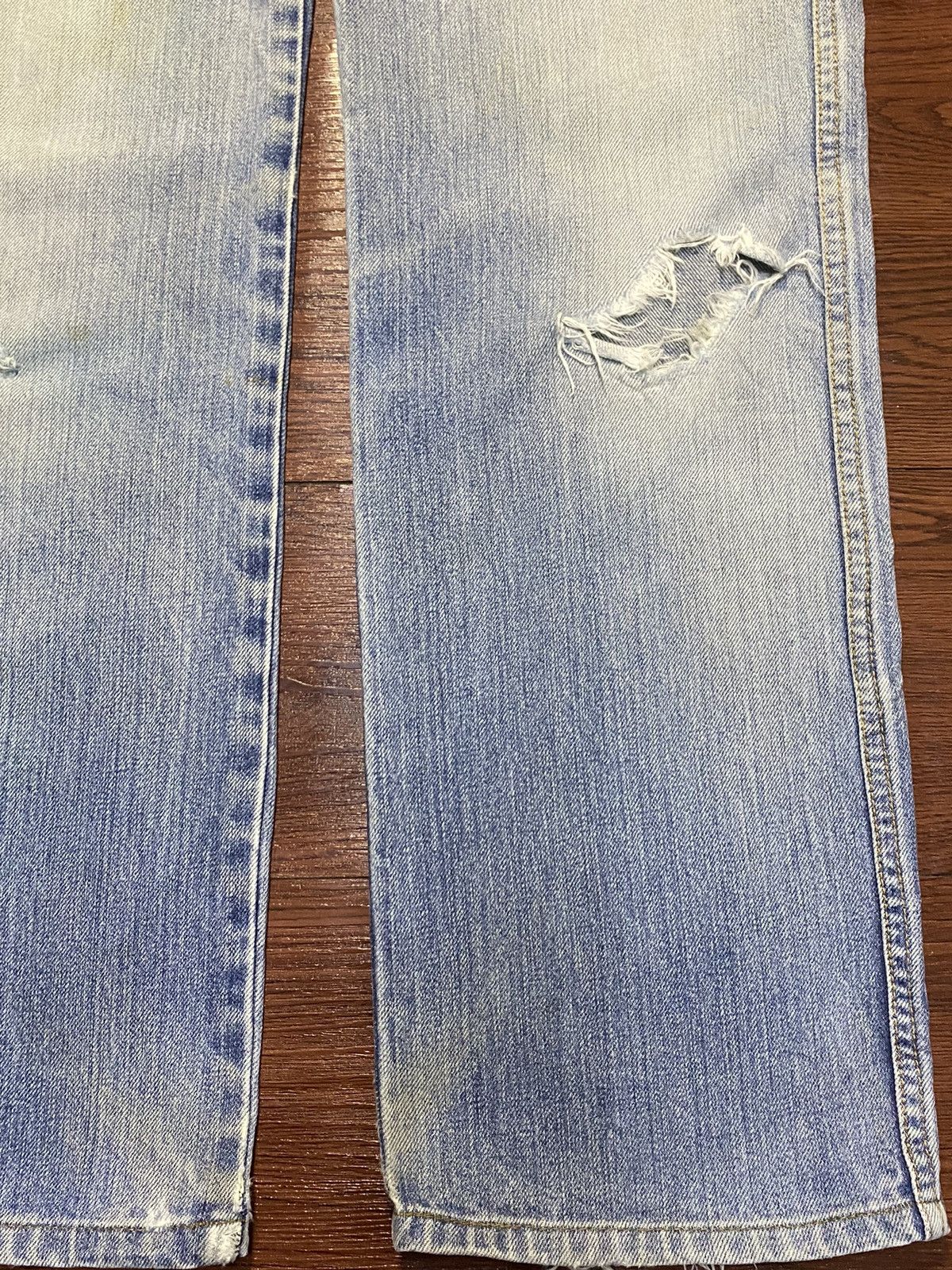 KOJIMA GENES Vintage Japanese Brand Kojima Faded Distressed Bush Jeans Size US 30 / EU 46 - 12 Thumbnail