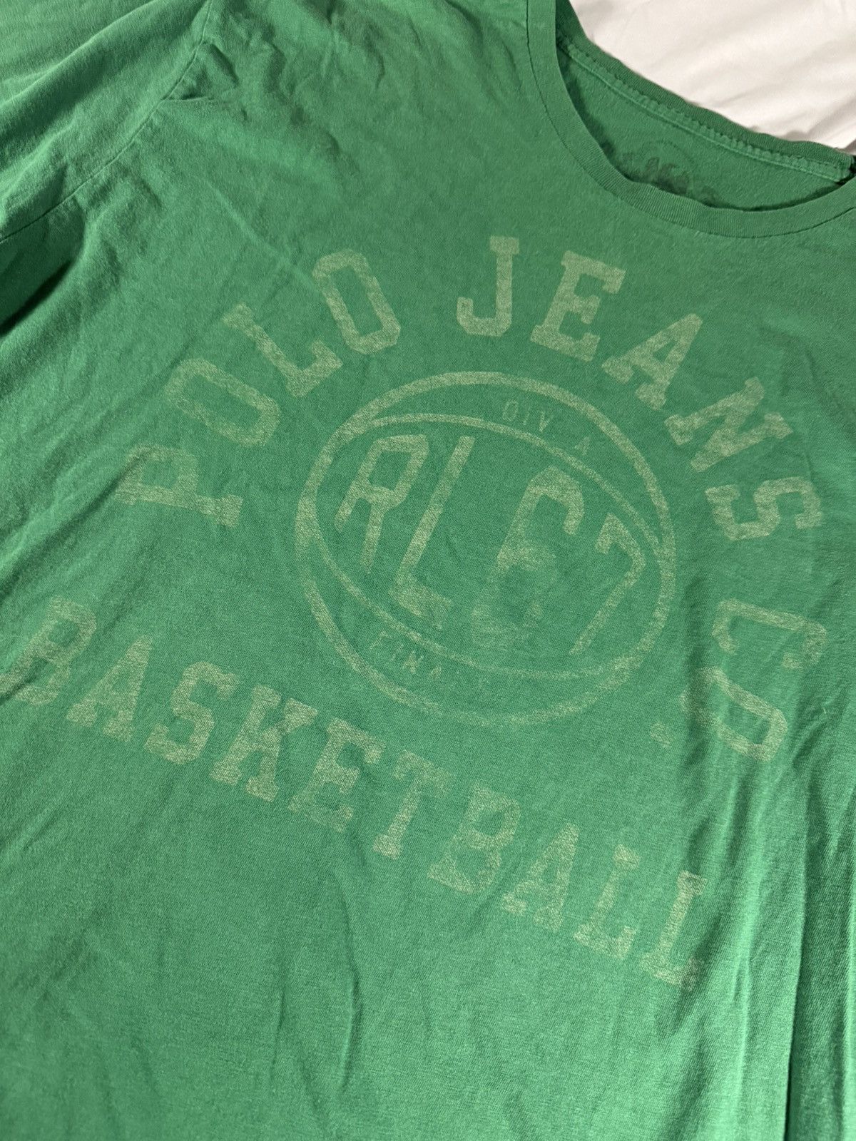 Polo Ralph Lauren Vintage Polo Ralph Lauren Polo Jeans Co Basketball Tee L Size US L / EU 52-54 / 3 - 2 Thumbnail