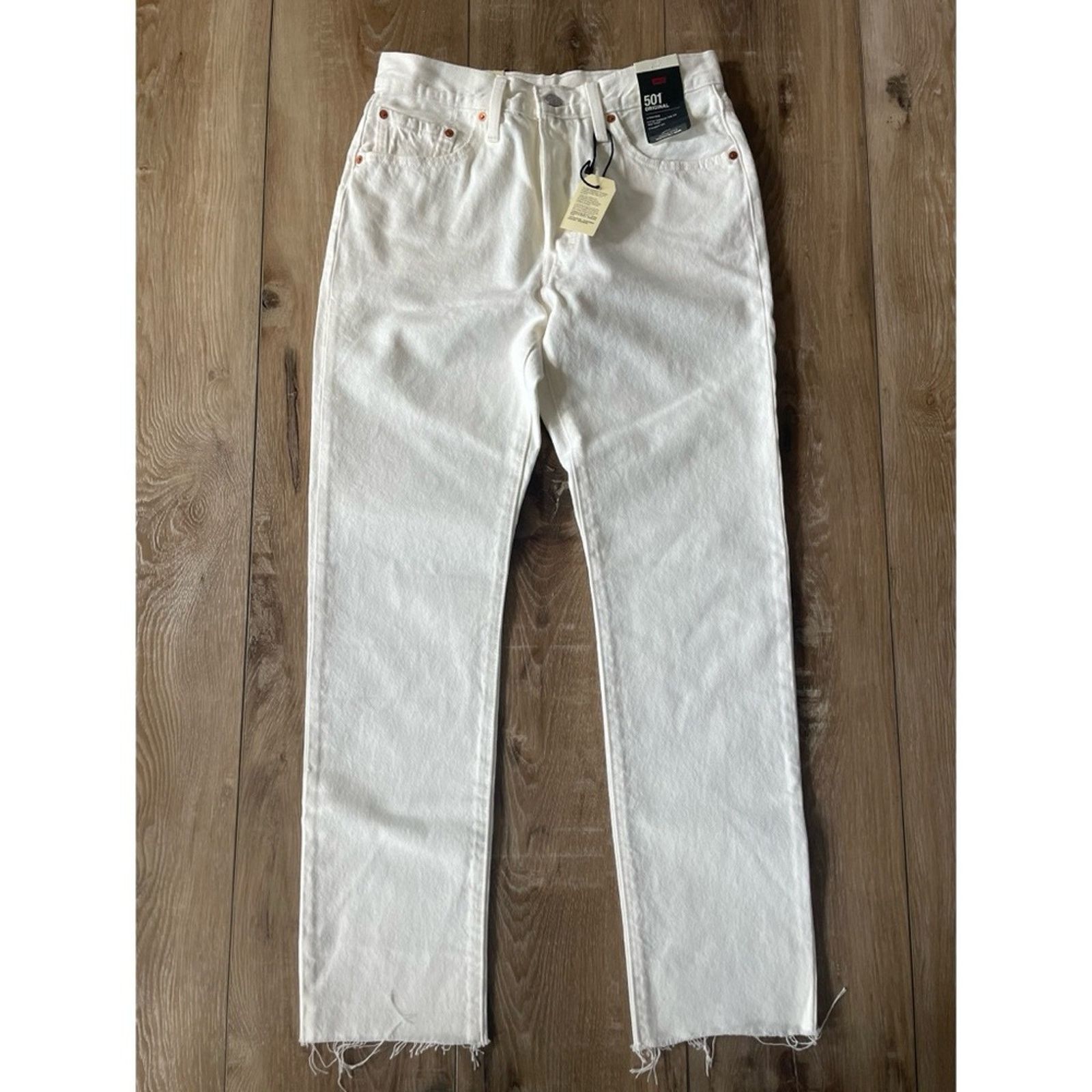 Levi's 501® ORIGINAL FIT WOMEN'S JEANS 30x32 Size 30" / US 8 / IT 44 - 1 Thumbnail