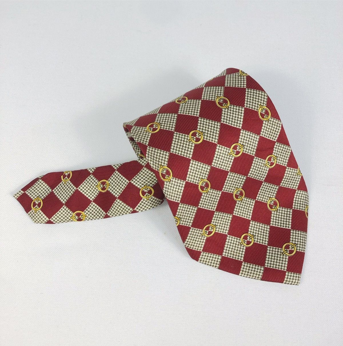 Givenchy Rare Vintage Givenchy Monsieur Silk Tie Made in France Size ONE SIZE - 9 Thumbnail