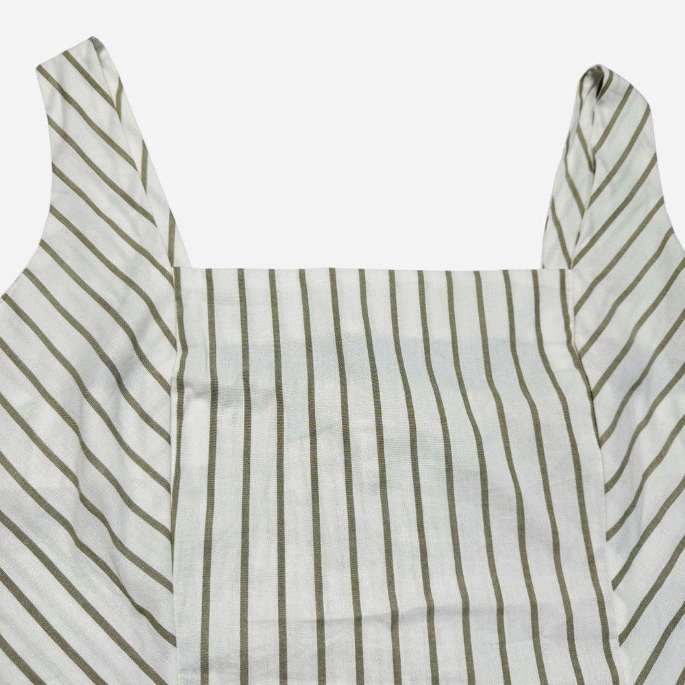Other New Maurices Striped Cotton Crop Smocked Back Top Size XXL Size XXL / US 16-18 / IT 52-54 - 2 Thumbnail