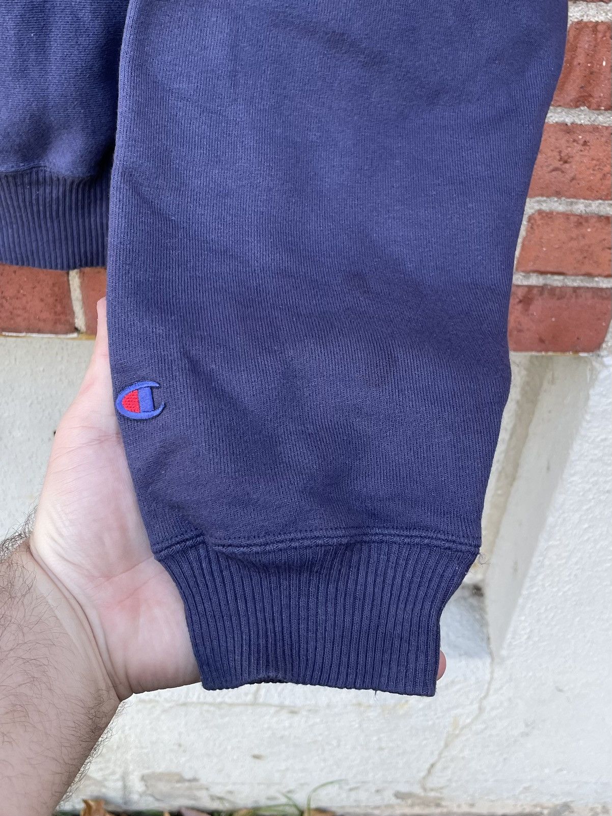 Champion Vintage Champion Big C Logo Heavy crewneck Sweatshirt Size US L / EU 52-54 / 3 - 3 Thumbnail