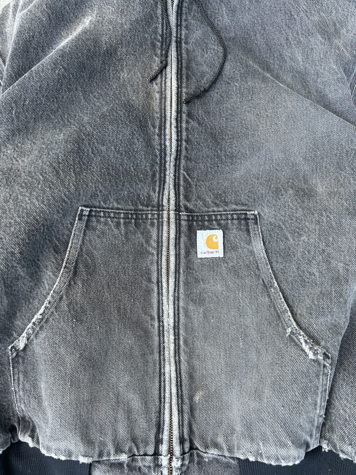 Carhartt × Carhartt Wip Vintage Aztec Carhartt Denim Jacket Size US L / EU 52-54 / 3 - 4 Thumbnail