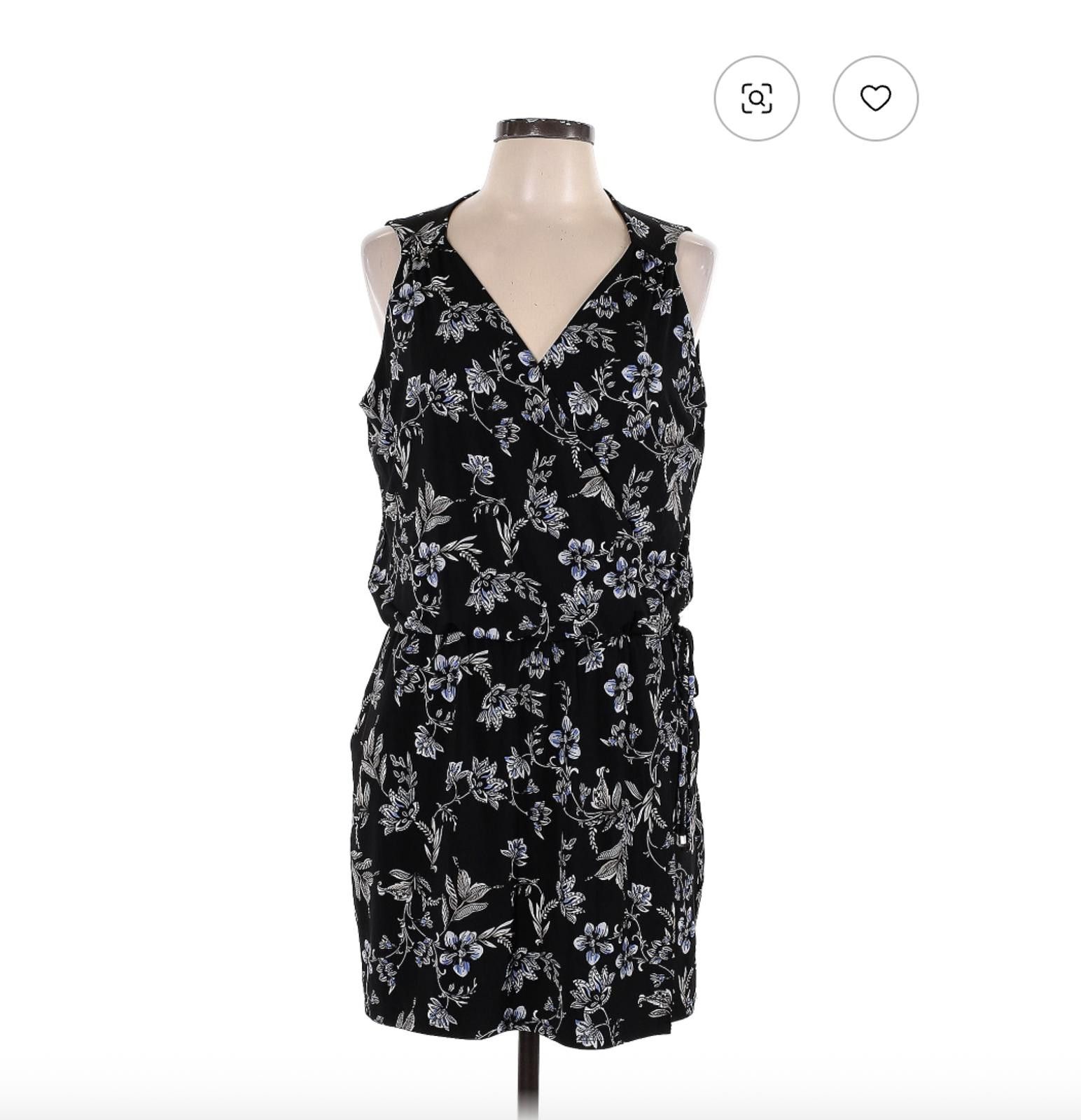 Other White House Black Market Size 12 Sleeveless Paisley Romper Size 34" / US 12 / IT 48 - 1 Thumbnail