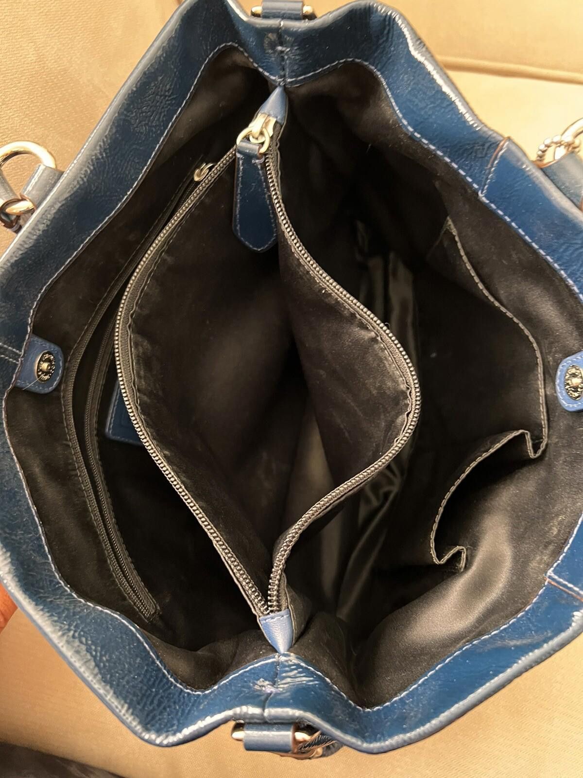Coach Coach Ashely Carryall Purse Navy Or Green Size ONE SIZE - 2 Thumbnail