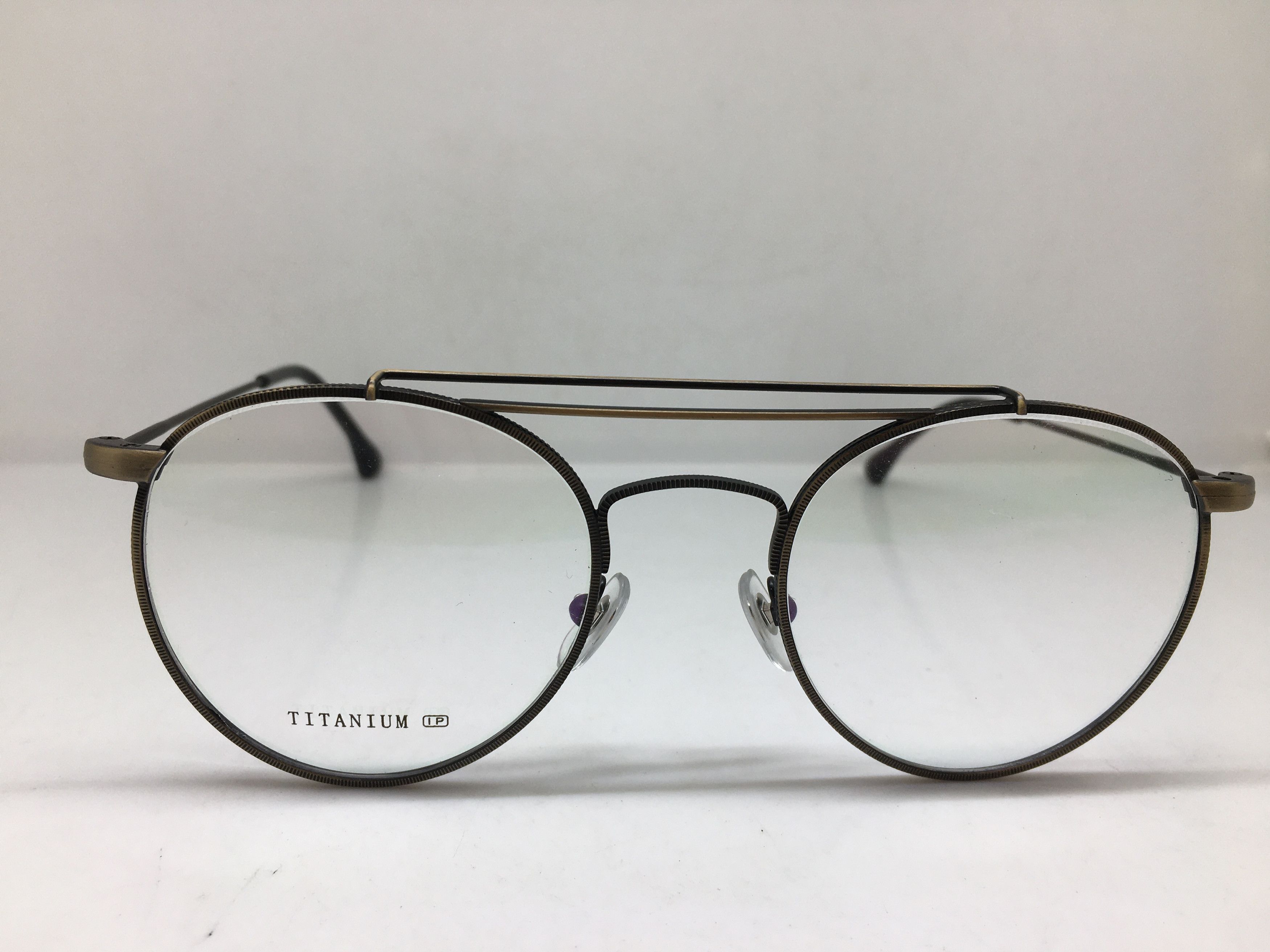 Other Anitique Copper Titanium Round Eyeglasses GREAT GATSBY Size ONE SIZE - 1 Thumbnail