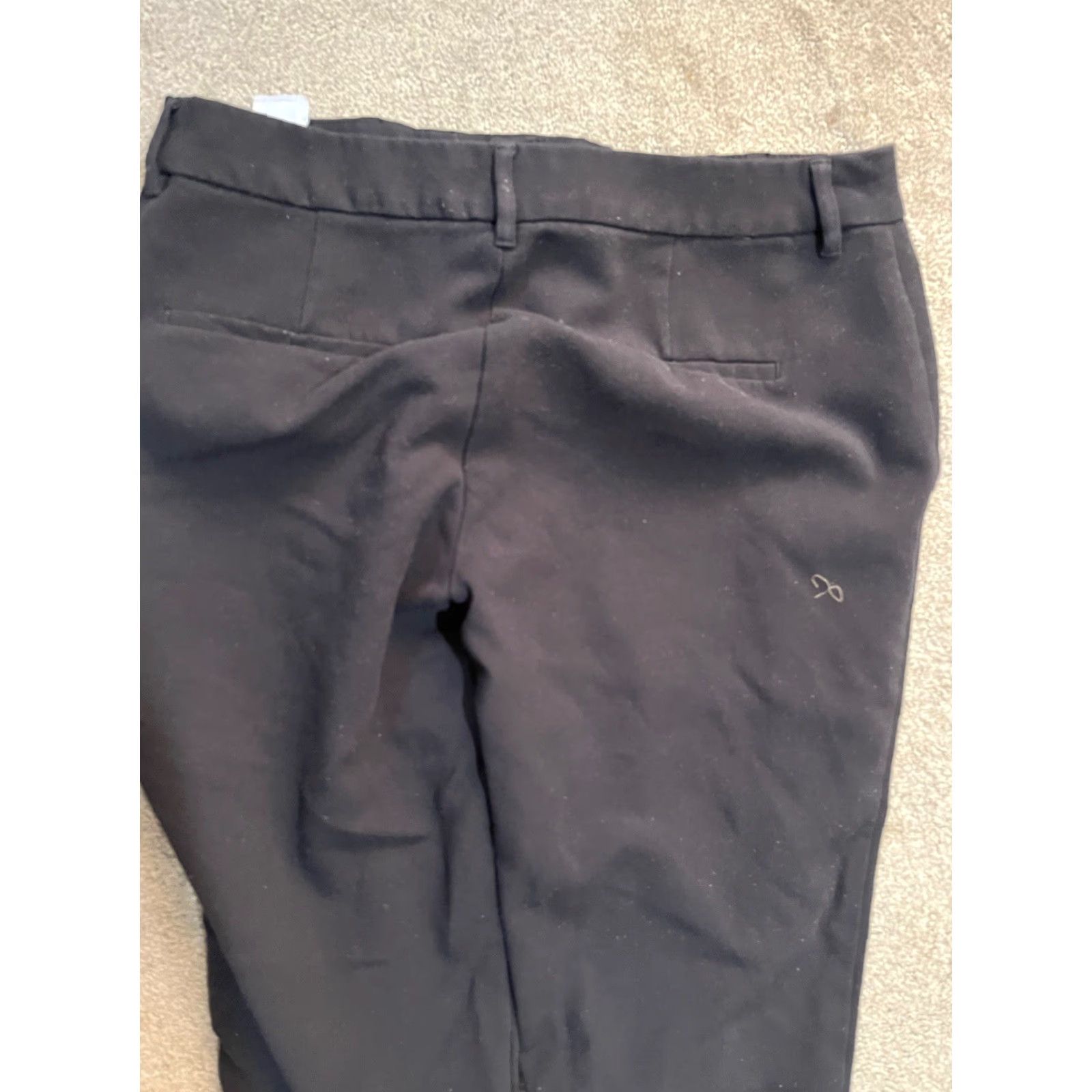 Old Navy Old Navy Harper Dress Pants Womens 10 Black Mid Rise Straight Stretch Career Pants Women Black 10 Formal Office Dresspants Size 32" / US 10 / IT 46 - 4 Thumbnail