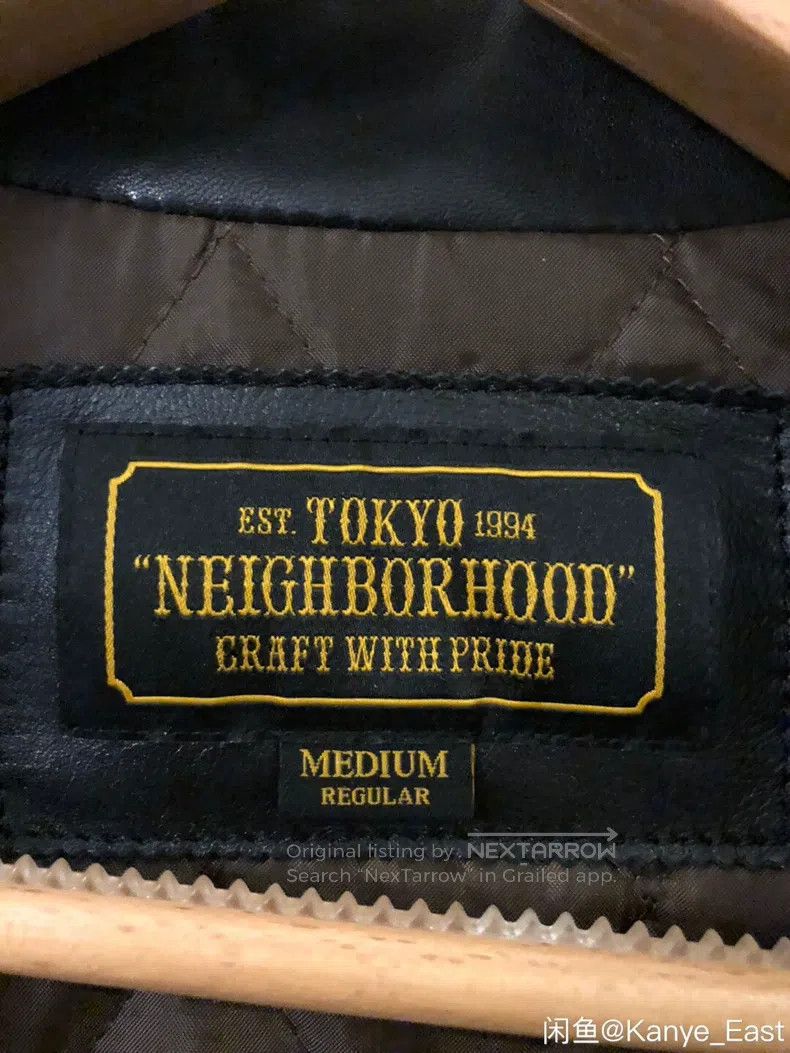 Neighborhood Neighborhood Leather Jacket Size US M / EU 48-50 / 2 - 4 Thumbnail