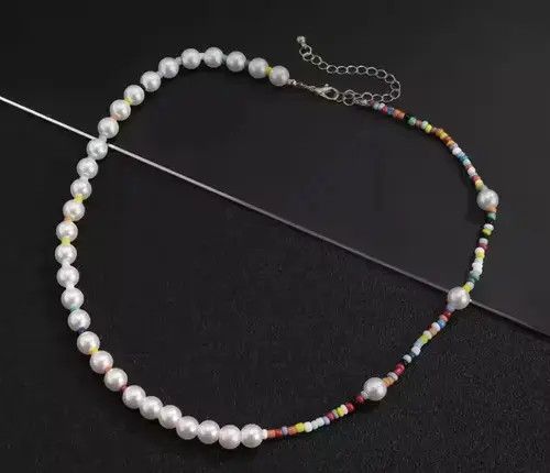Jewelry Pearl Necklace Beads Size ONE SIZE - 3 Thumbnail
