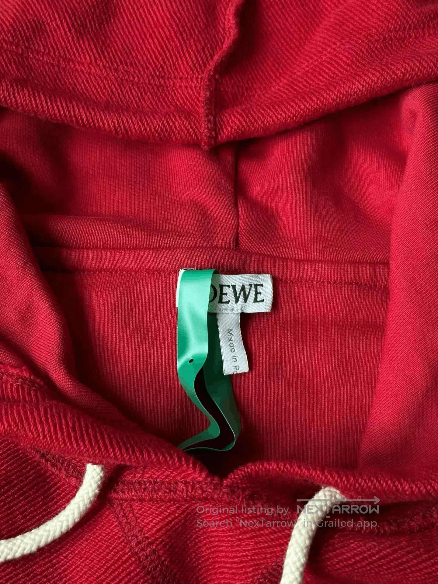 Japanese Brand Loewe Embroidered Logo Hoodie. Size XS / US 0-2 / IT 36-38 - 3 Thumbnail