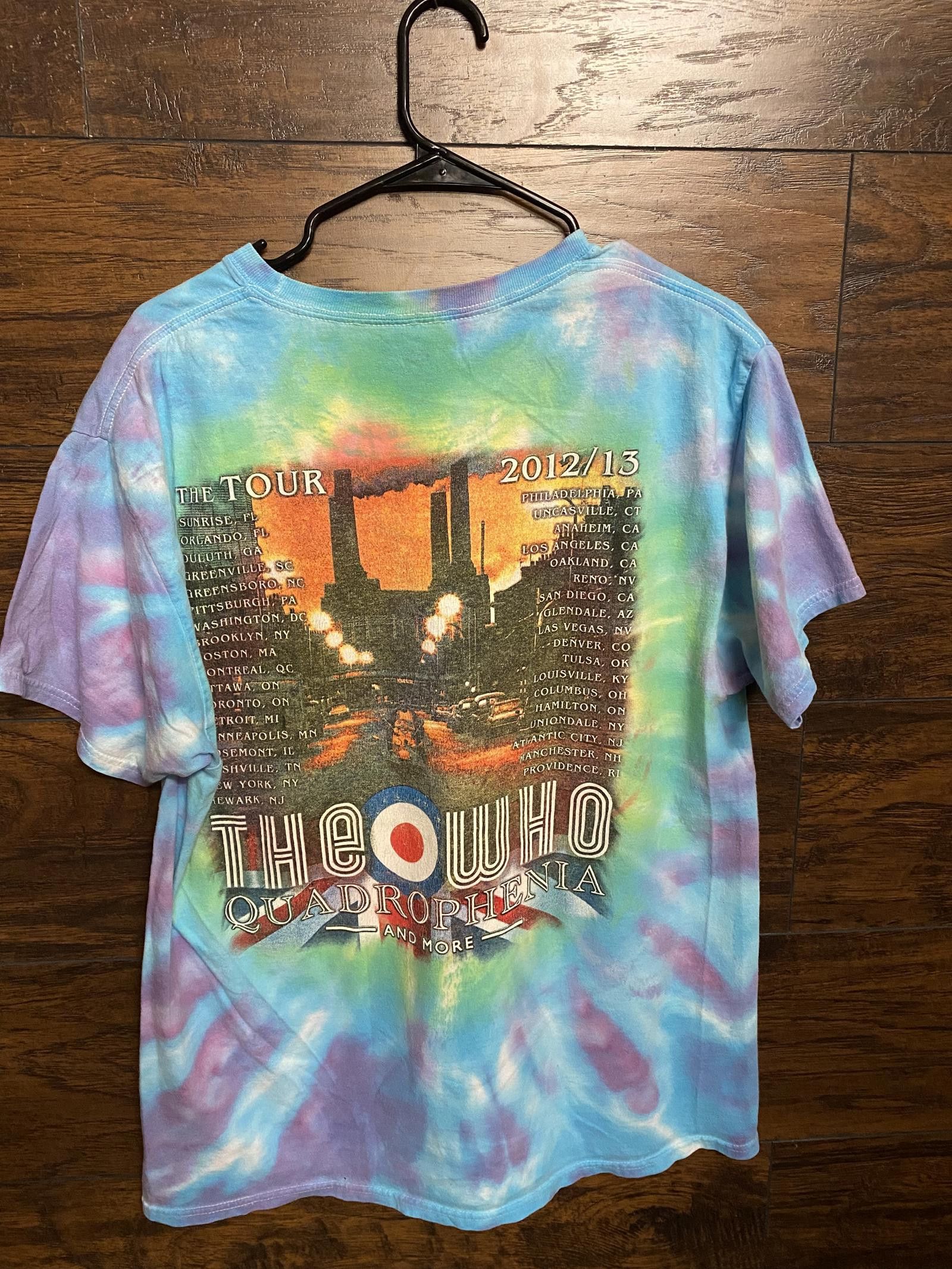 Designer Band The Who T-shirt Quadrophenia 2012/2013 Shirt - L Size US L / EU 52-54 / 3 - 2 Thumbnail