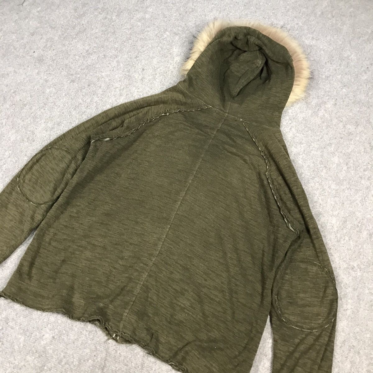 Beams Plus × If Six Was Nine × Le Grande Bleu (L.G.B.) BEAMS DISTRESS DESIGN ZIPPER FUR HOODIES PUNK ROCK STYLE Size US M / EU 48-50 / 2 - 10 Thumbnail