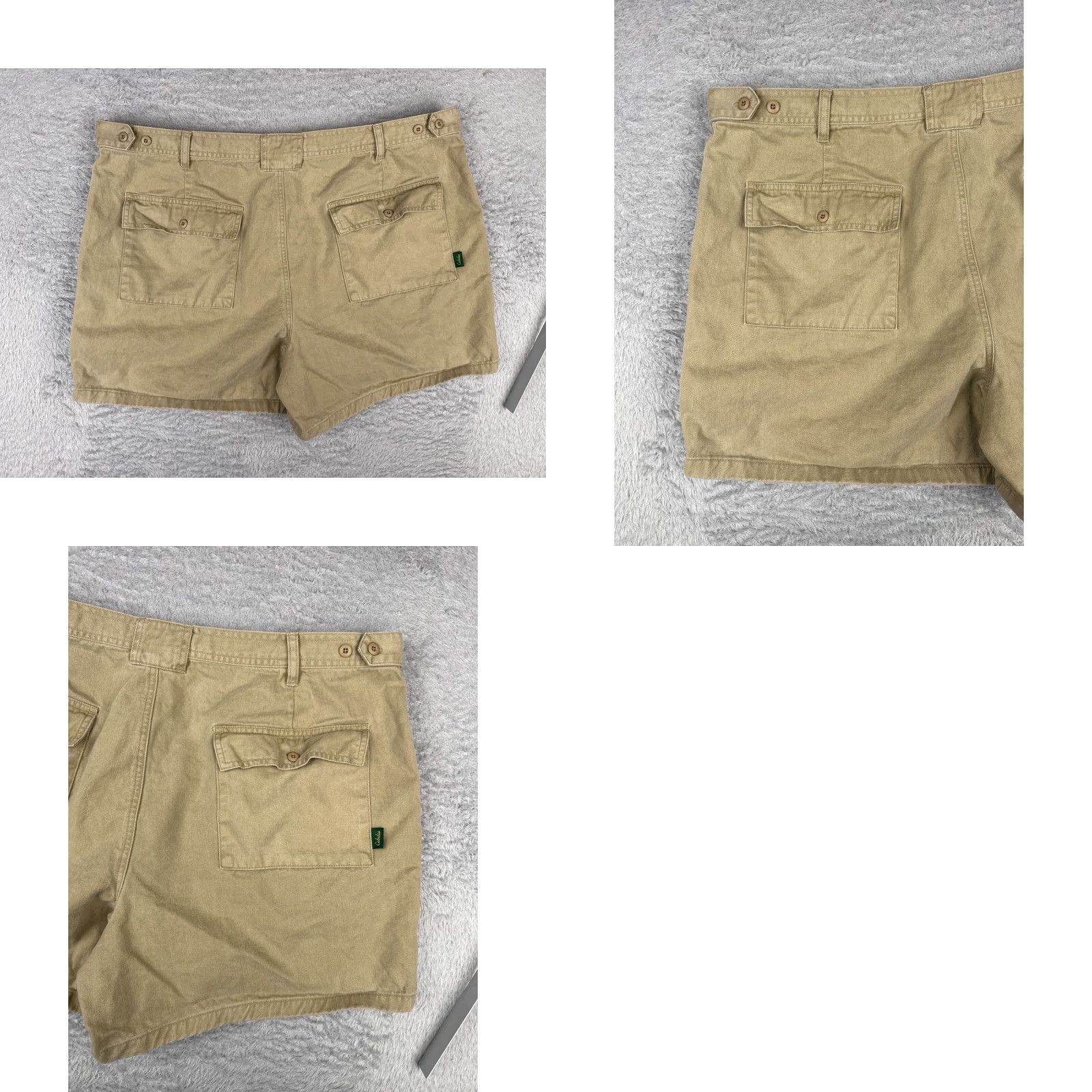 Vintage Cabelas Shorts Men 44 Beige Bush Pockets 100% Cotton Twill Adjustable Hike 44x4 Size US 44 / EU 60 - 9 Thumbnail