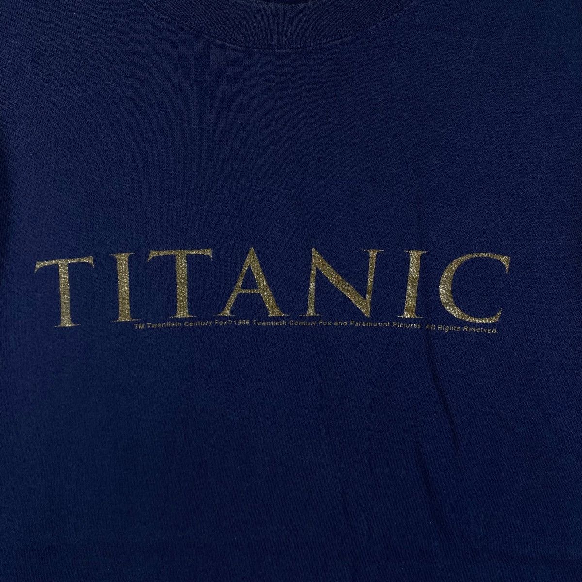 Other Vintage 90's TITANIC Movie Promo Tee Shirt Free Size Size ONE SIZE - 2 Thumbnail