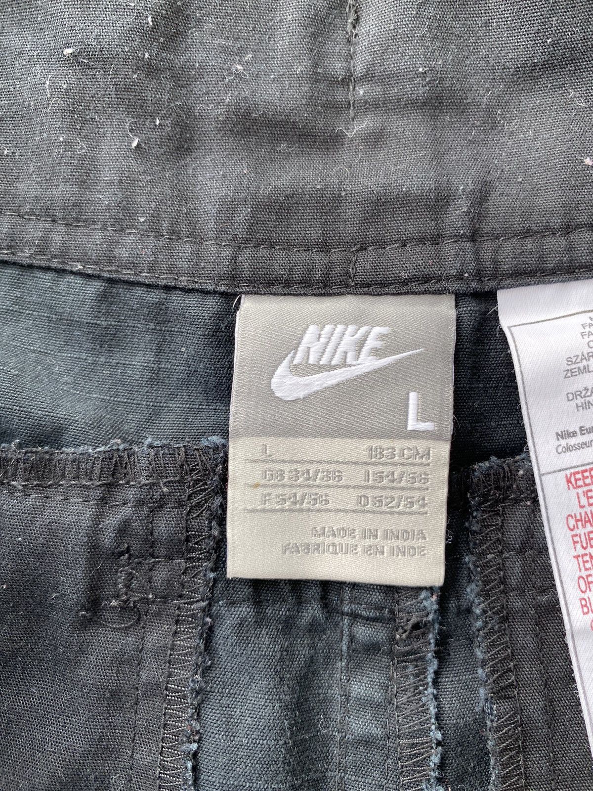 Nike × Vintage Nike Vintage cargo Shorts Size US 34 / EU 50 - 6 Thumbnail