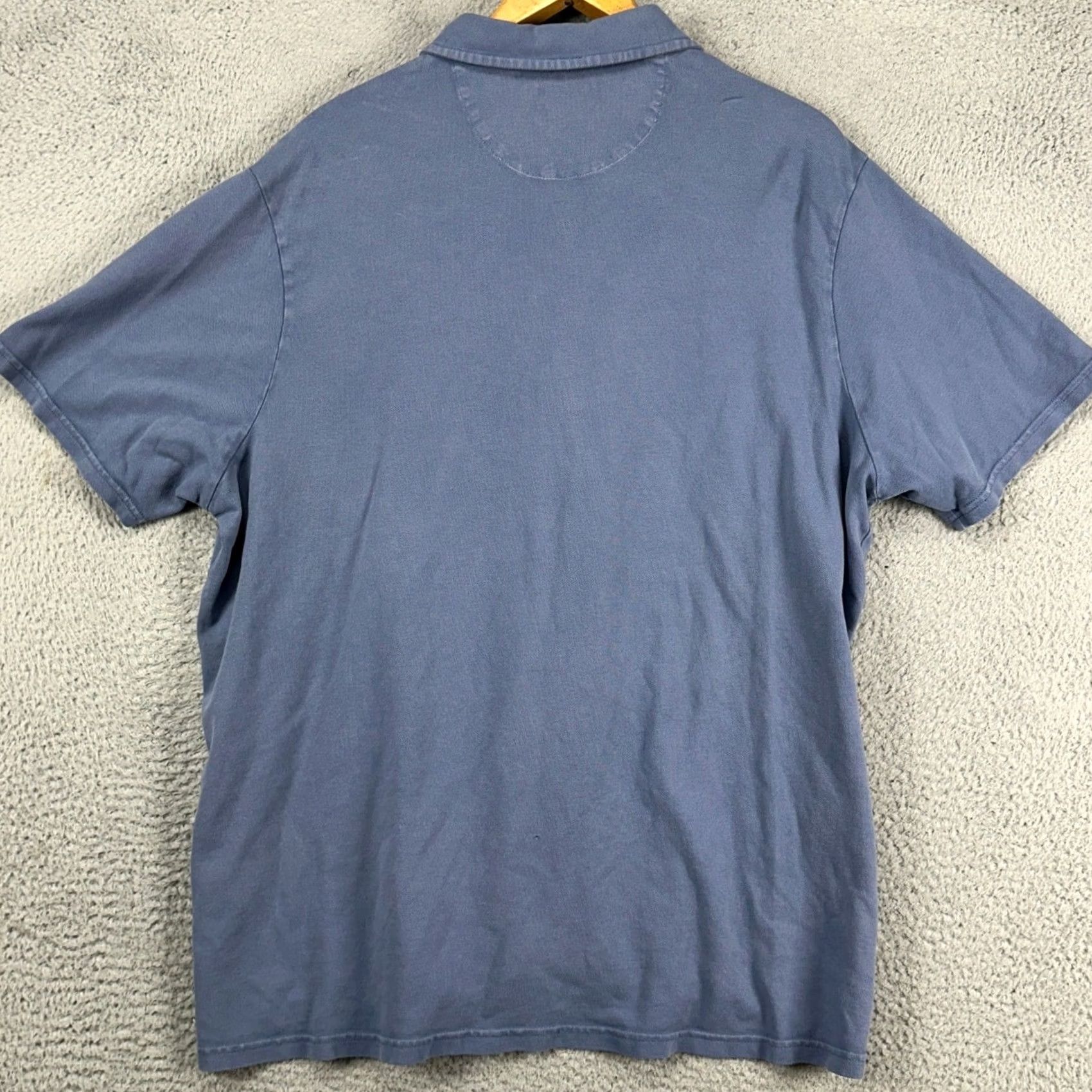 johnnie-O Johnnie-O Polo Shirt 2XL Blue Short Sleeve Surfside Rugby Casual Mens Size US XXL / EU 58 / 5 - 3 Thumbnail