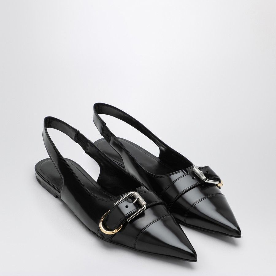 Givenchy o1d2blof0824 Slingback in Black Size US 6 / IT 36 - 2 Thumbnail