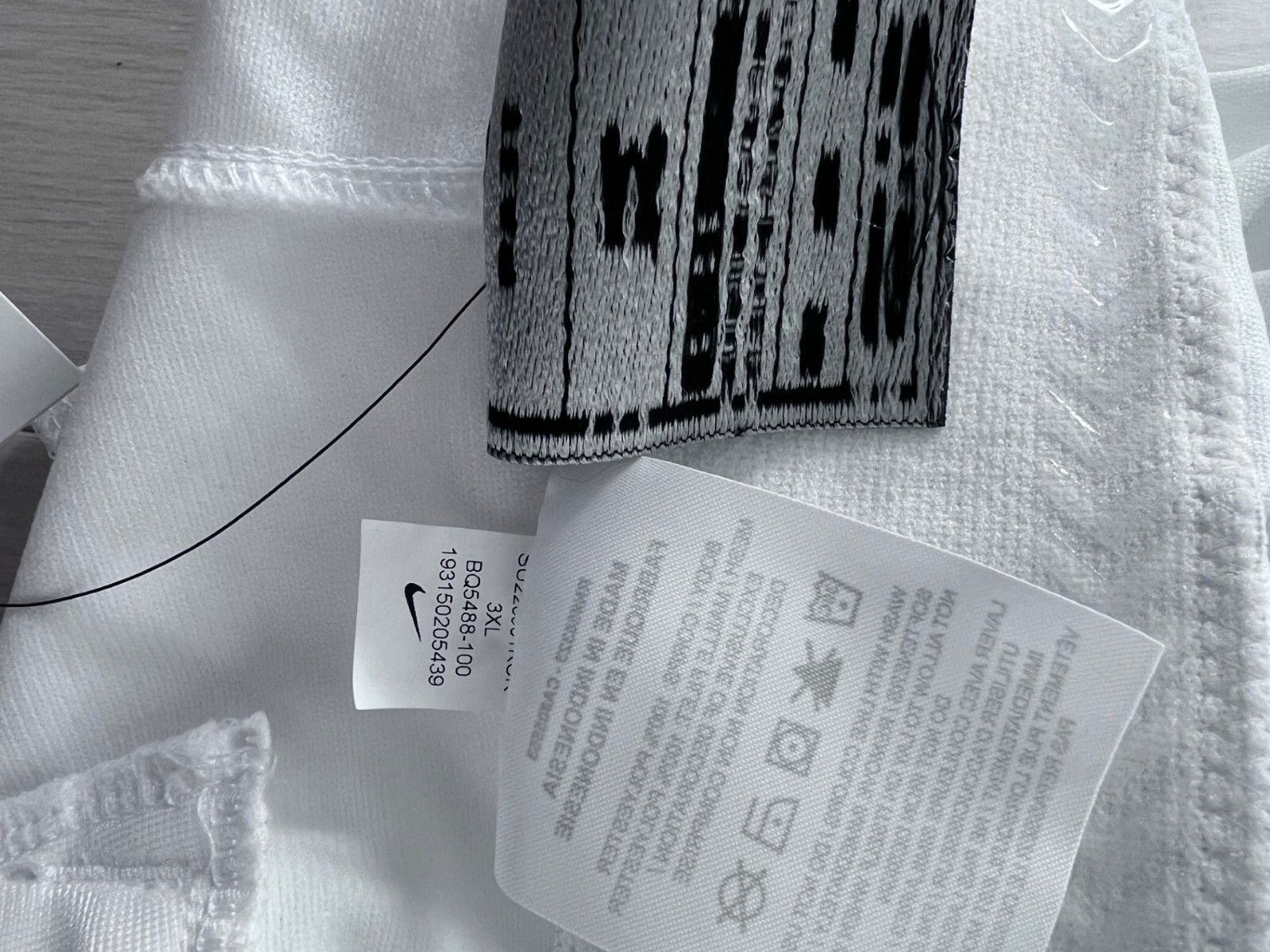 Nike Nike BQ5488-100 Vapor Baseball Pants White ( 3XL ) Size US 44 / EU 60 - 5 Thumbnail