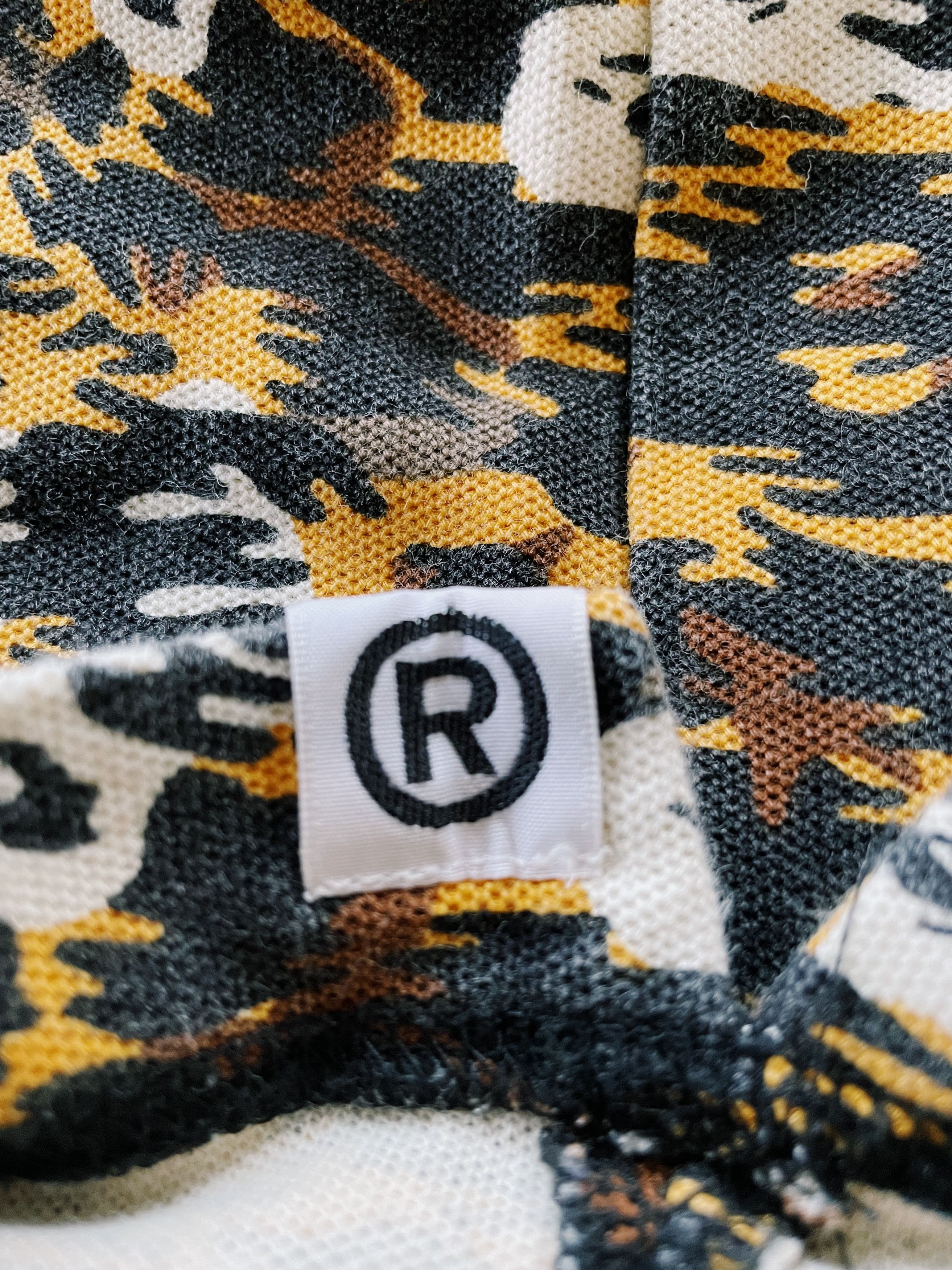 Bape Vintage Y2K Bape A Bathing Ape Leopard Camo Polo Size US M / EU 48-50 / 2 - 8 Thumbnail