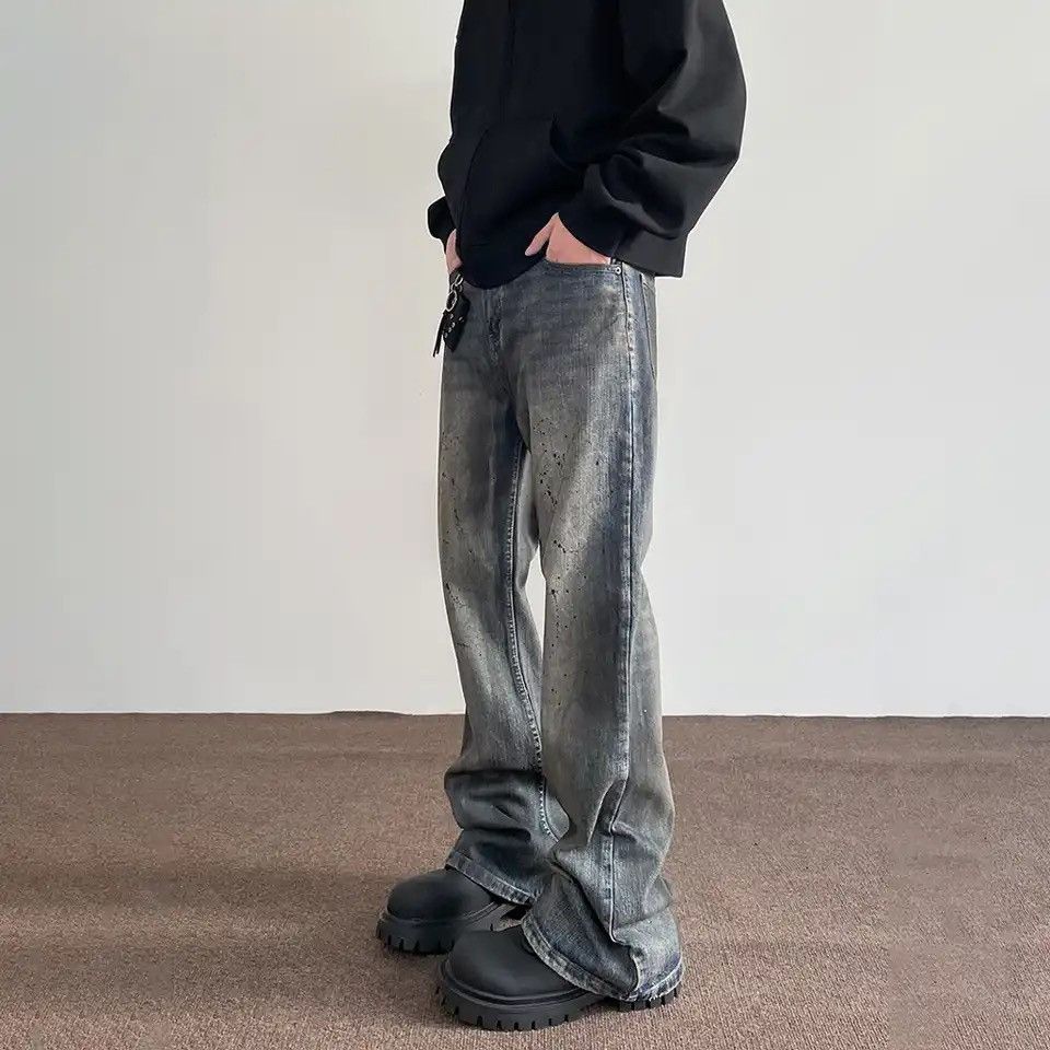 Vintage Y2k Streetwear Casual Fashion Trousers Vintage Blue Designer Size US 29 - 2 Thumbnail
