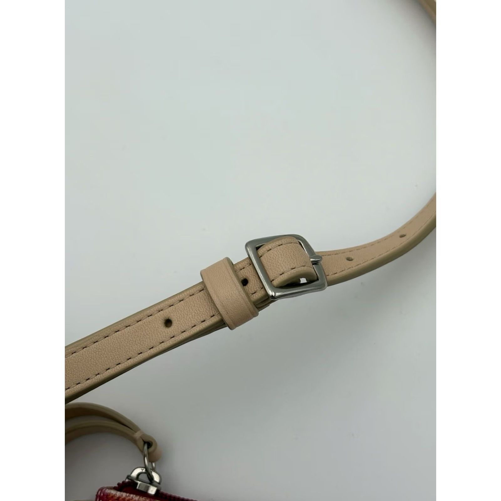 Coach COACH Legacy Weekend Ticking Stripe Crossbody Shoulder Bag Multicolor Canvas Leather Beige Lining Beige Medium Women Crossbody Size ONE SIZE - 6 Thumbnail