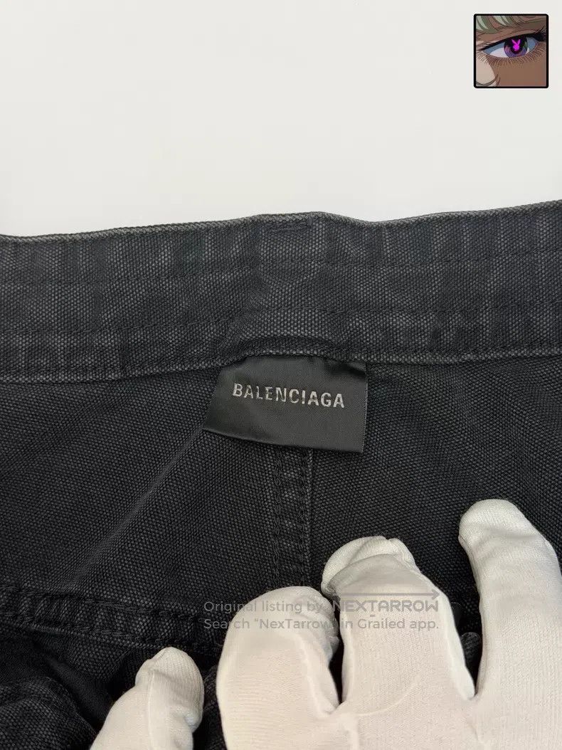 Balenciaga Balenciaga Double knee cargo wide-leg jeans Size US 32 / EU 48 - 5 Thumbnail