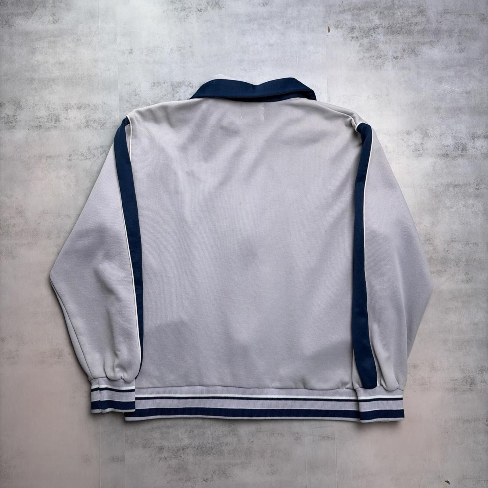 Nike Vintage 90’s Grey Nike Striped Track Jacket Size US L / EU 52-54 / 3 - 7 Thumbnail