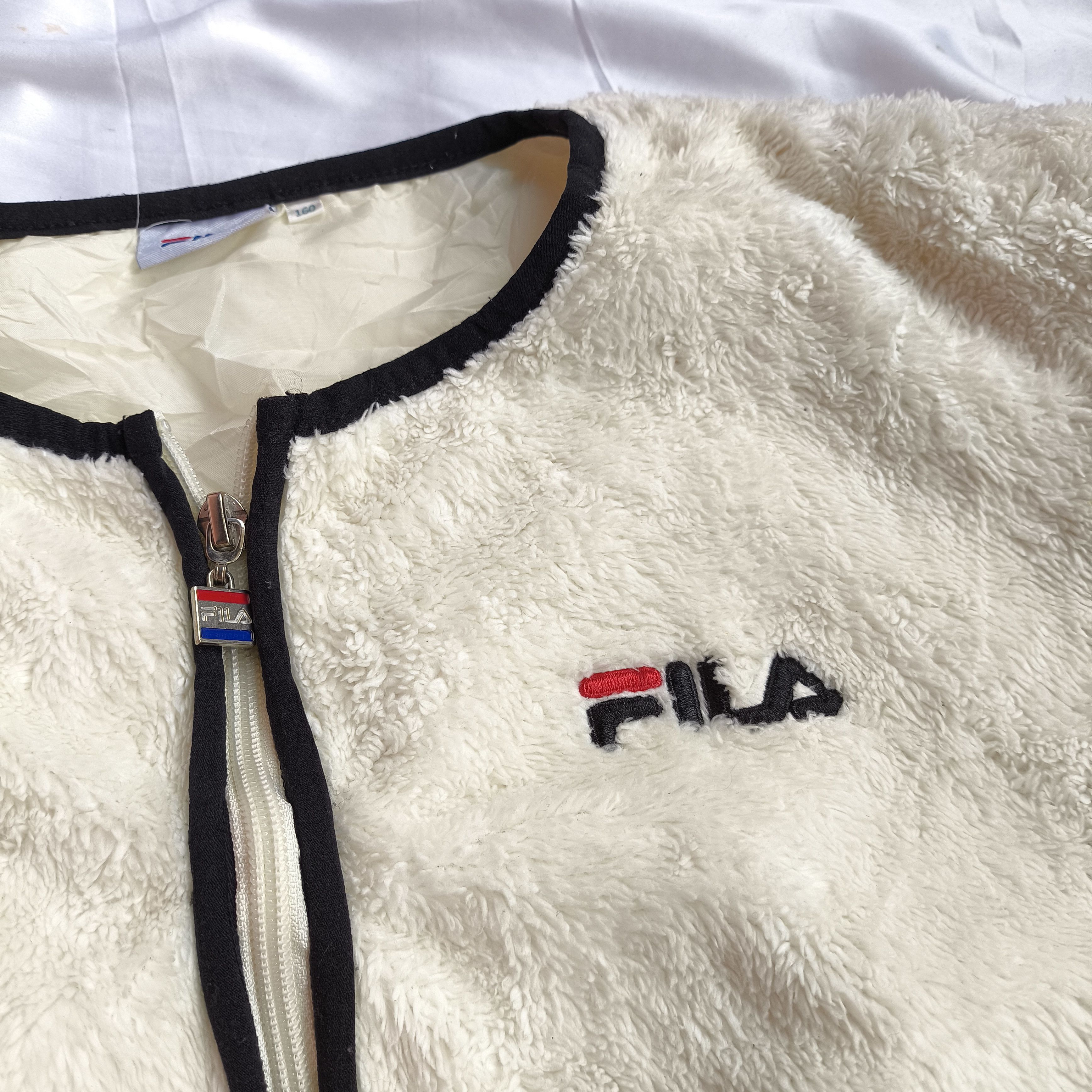 Fila Fila sherpa fleece bomber jacket Size M / US 6-8 / IT 42-44 - 2 Thumbnail