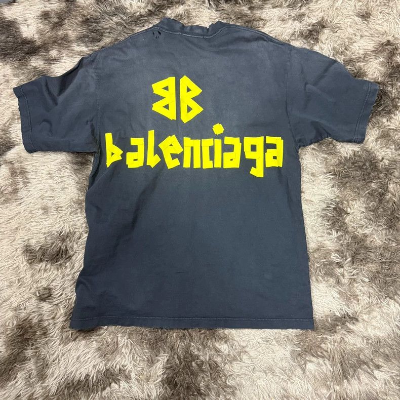 Balenciaga Balenciaga Used short sleeve made of adhesive tape and mas Size US S / EU 44-46 / 1 - 2 Thumbnail