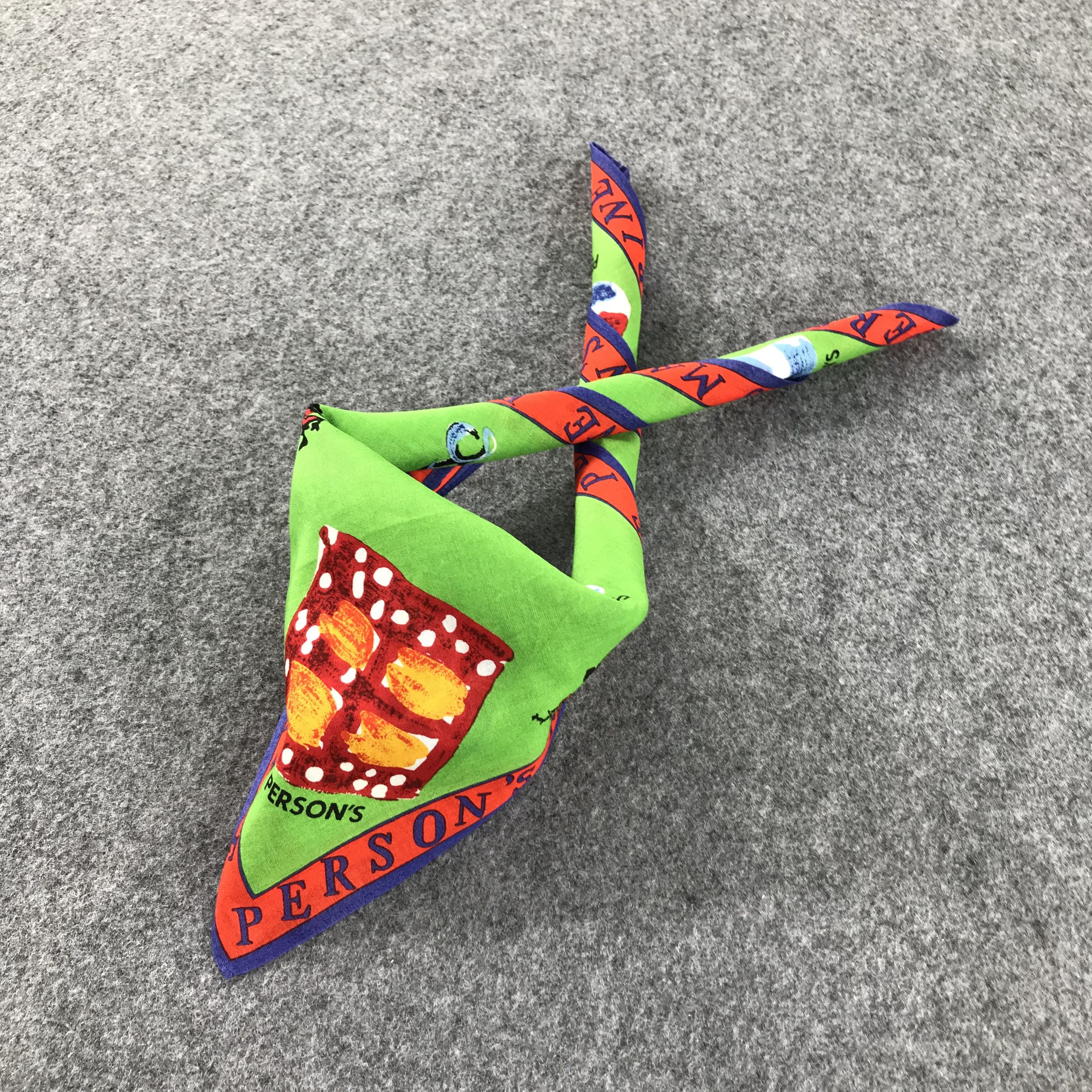 PERSON'S Person's Handkerchief Neckerchief Bandana H255 Size ONE SIZE - 3 Thumbnail
