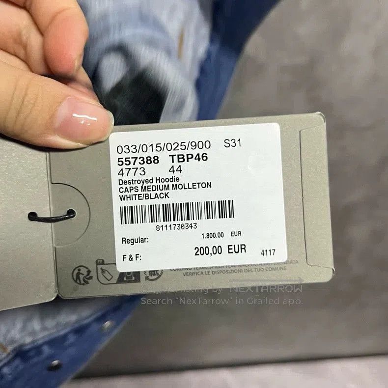 Balenciaga Balenciaga Blue Denim Jacket. Size US XS / EU 42 / 0 - 3 Thumbnail
