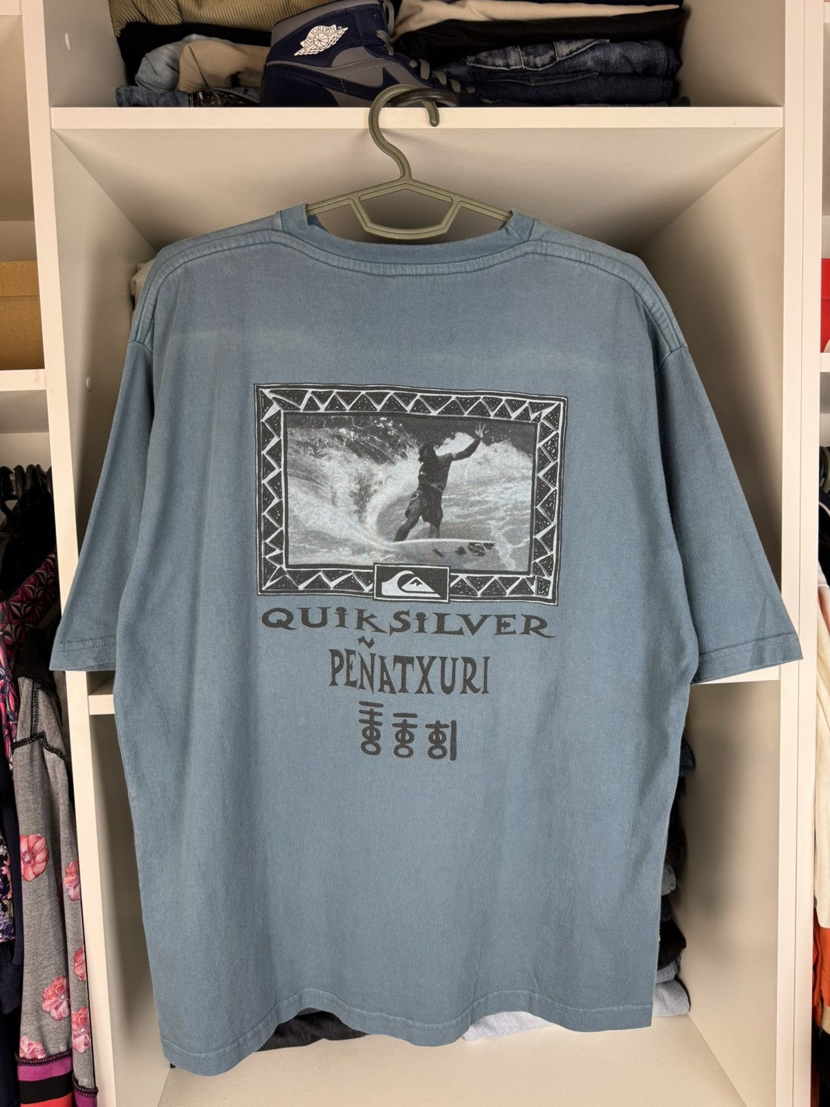 Quiksilver Vintage Quiksilver Faded T-shirt Size US L / EU 52-54 / 3 - 1 Thumbnail