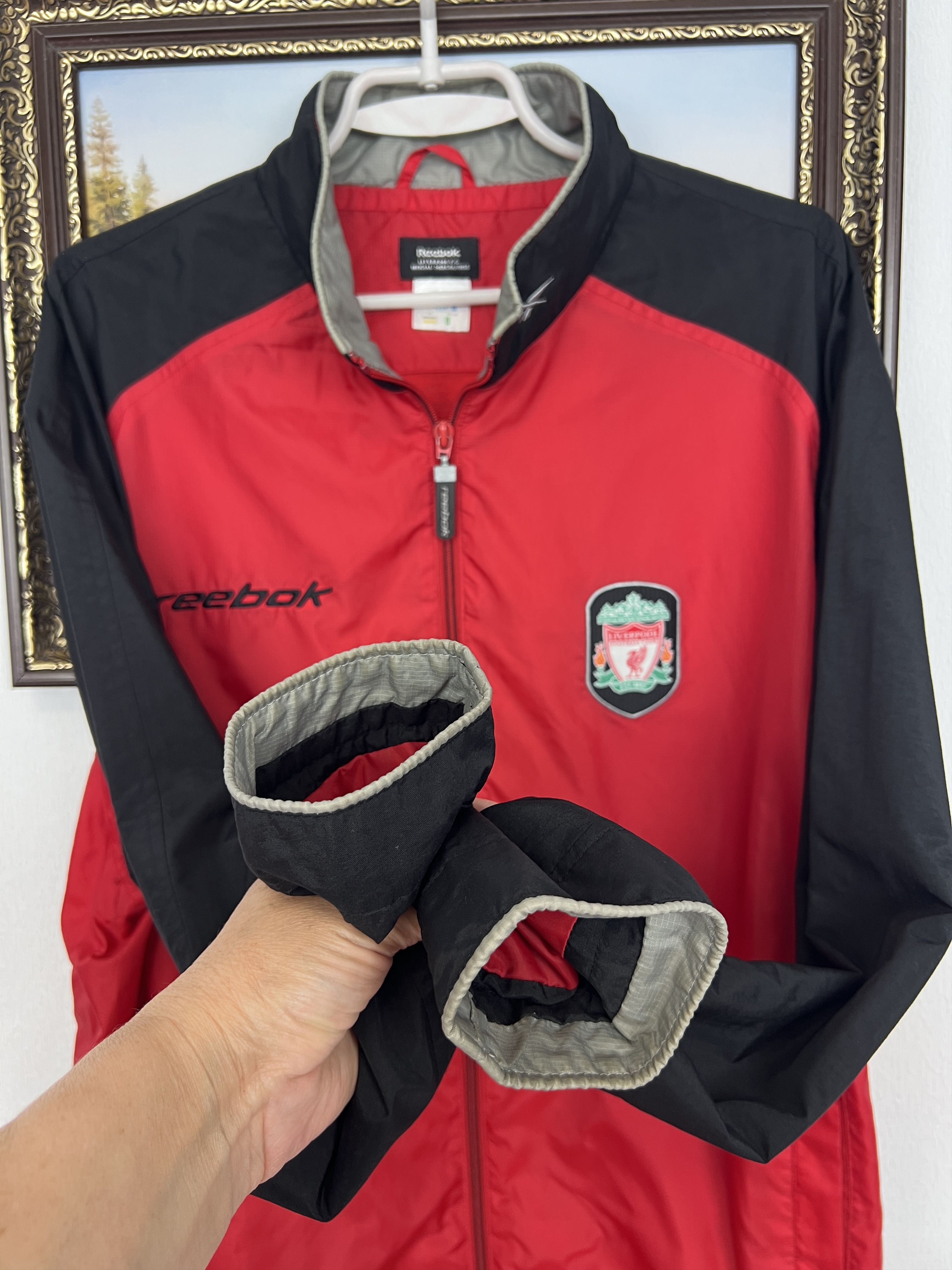 Reebok Vintage Reebok Liverpool Football Jacket Soccer Track Top Size US M / EU 48-50 / 2 - 5 Thumbnail