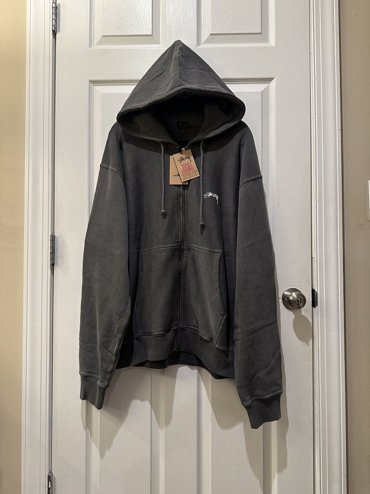 Stussy Stussy Smooth Stock Pig Dyed Zip Hoodie Size US XXL / EU 58 / 5 - 1 Thumbnail