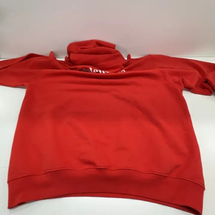 Balenciaga Balenciaga Balenciaga Red Hooded Sweatshirt -2507 Size US XL / EU 56 / 4 - 9 Thumbnail