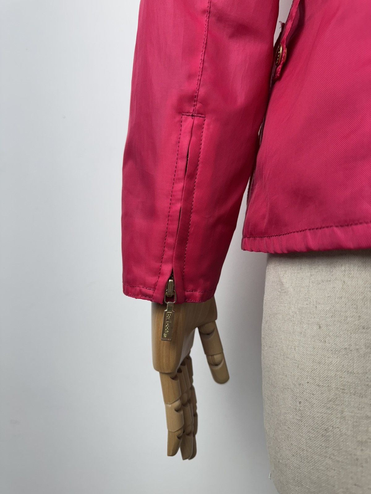 Barbour × Vintage Barbour International Bright Brass Jacket Pink size USA 4 Size S / US 4 / IT 40 - 6 Thumbnail