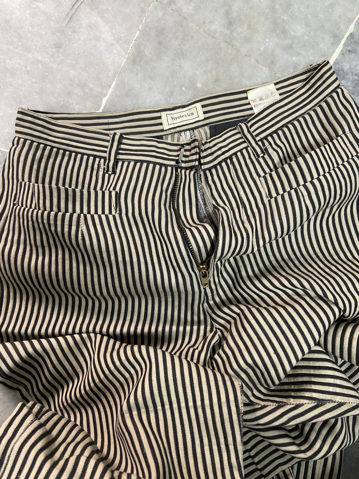 Hysteric Glamour Hysterics glamour Striped Pants Size US 27 - 7 Thumbnail