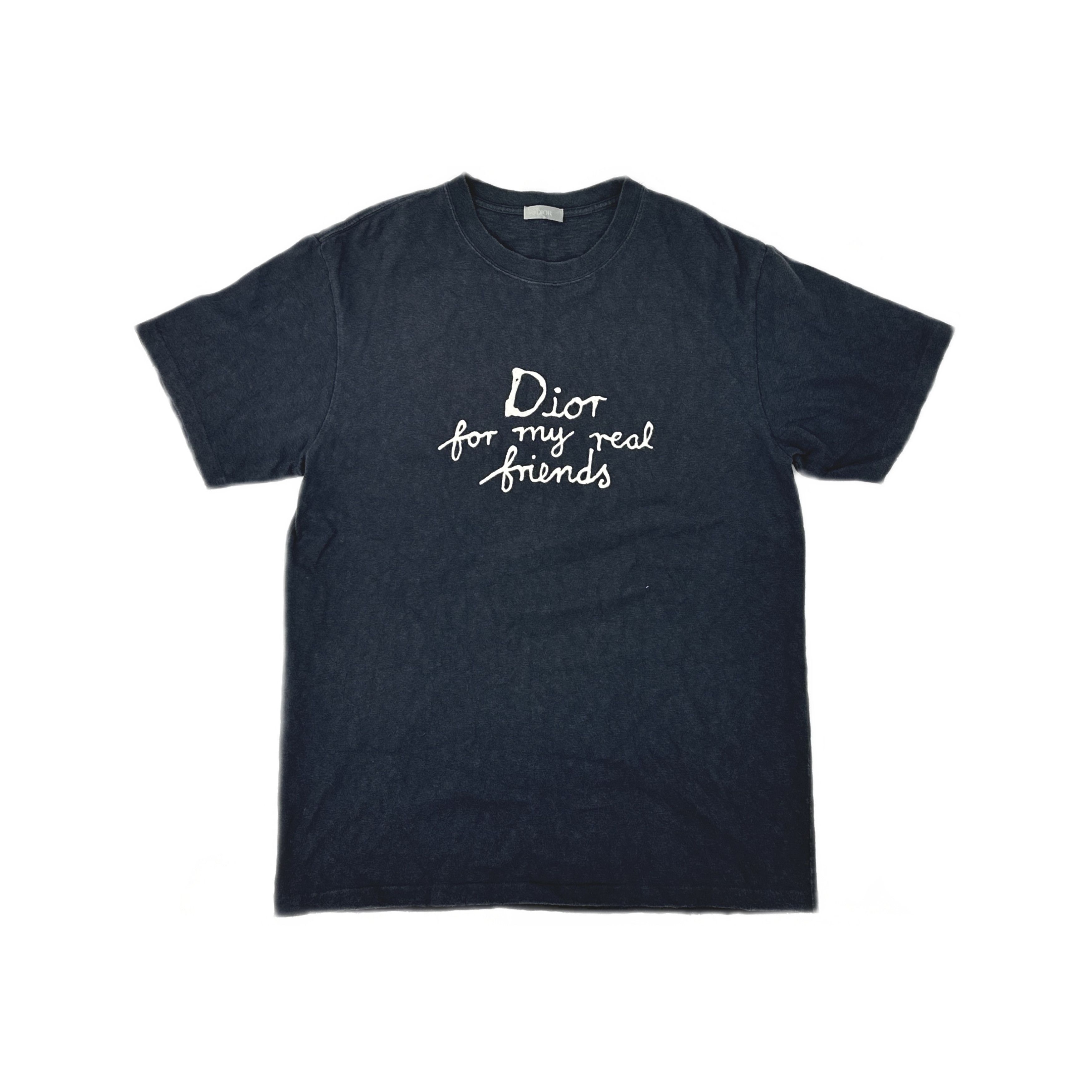 Dior Dior Embroidered Logo T-Shirt Size L Size US L / EU 52-54 / 3 - 1 Thumbnail