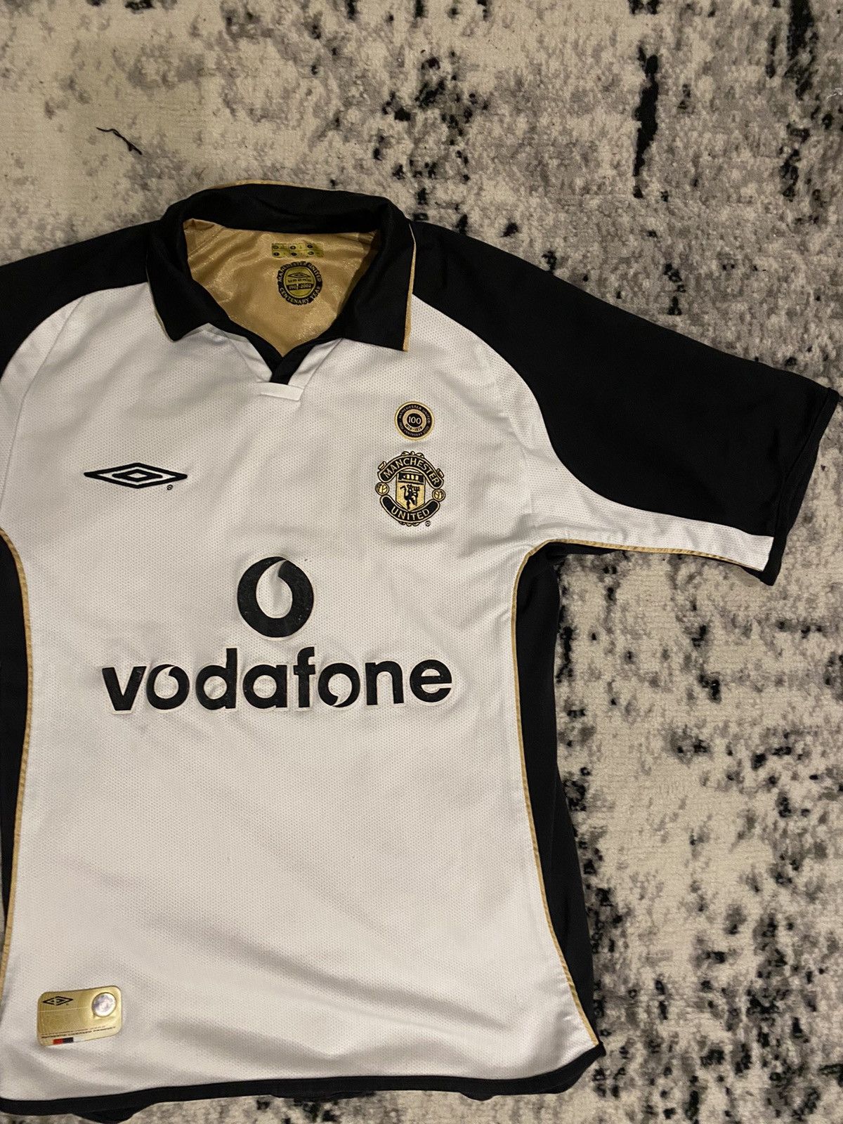 Umbro × Vintage Manchester United Vintage Retro Jersey Reversible 2001-2002 Size US S / EU 44-46 / 1 - 8 Thumbnail