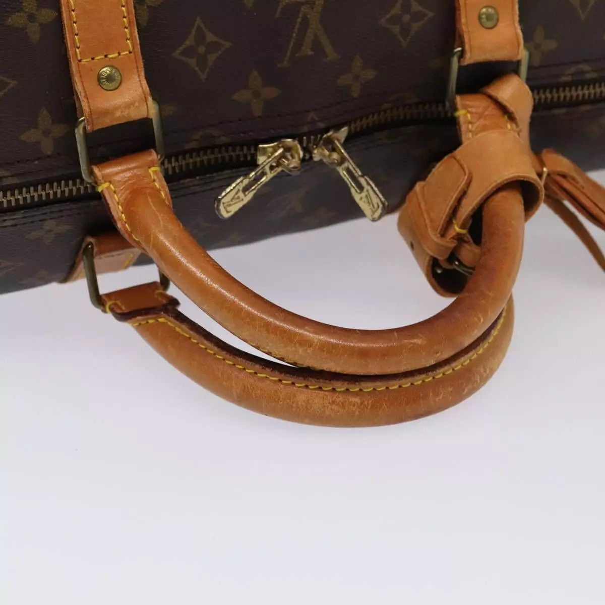 Louis Vuitton LOUIS VUITTON Monogram Keepall Bandouliere 60 Boston Bag Size ONE SIZE - 9 Thumbnail