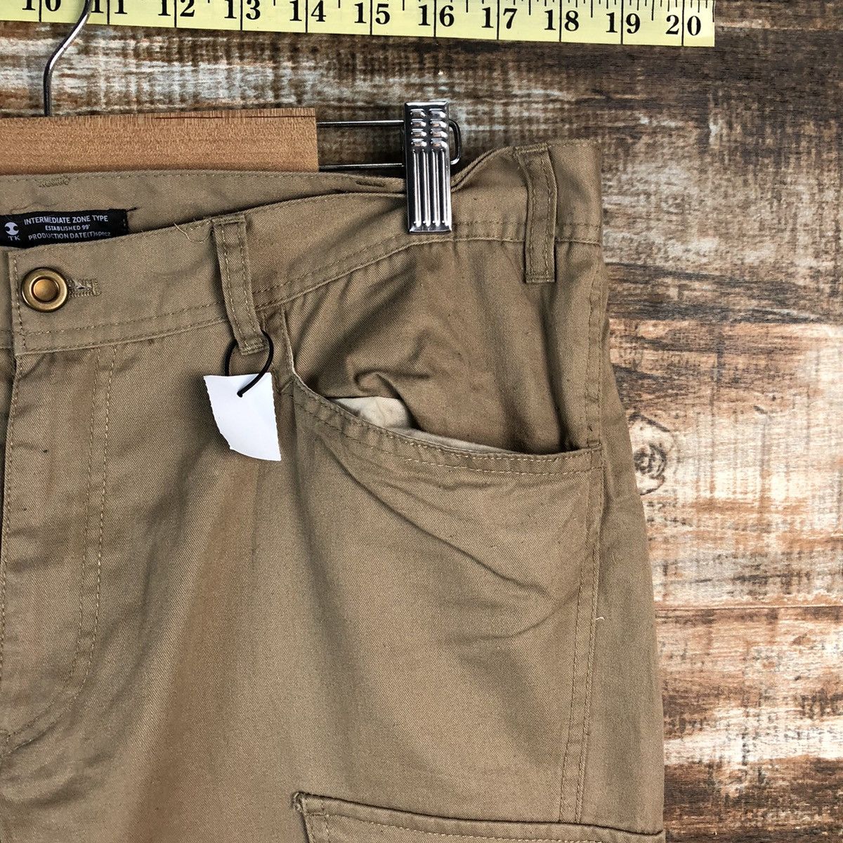 Japanese Brand TK Brown utility tactical Cargo Multipocket Pants #A2417 Size US 32 / EU 48 - 8 Thumbnail