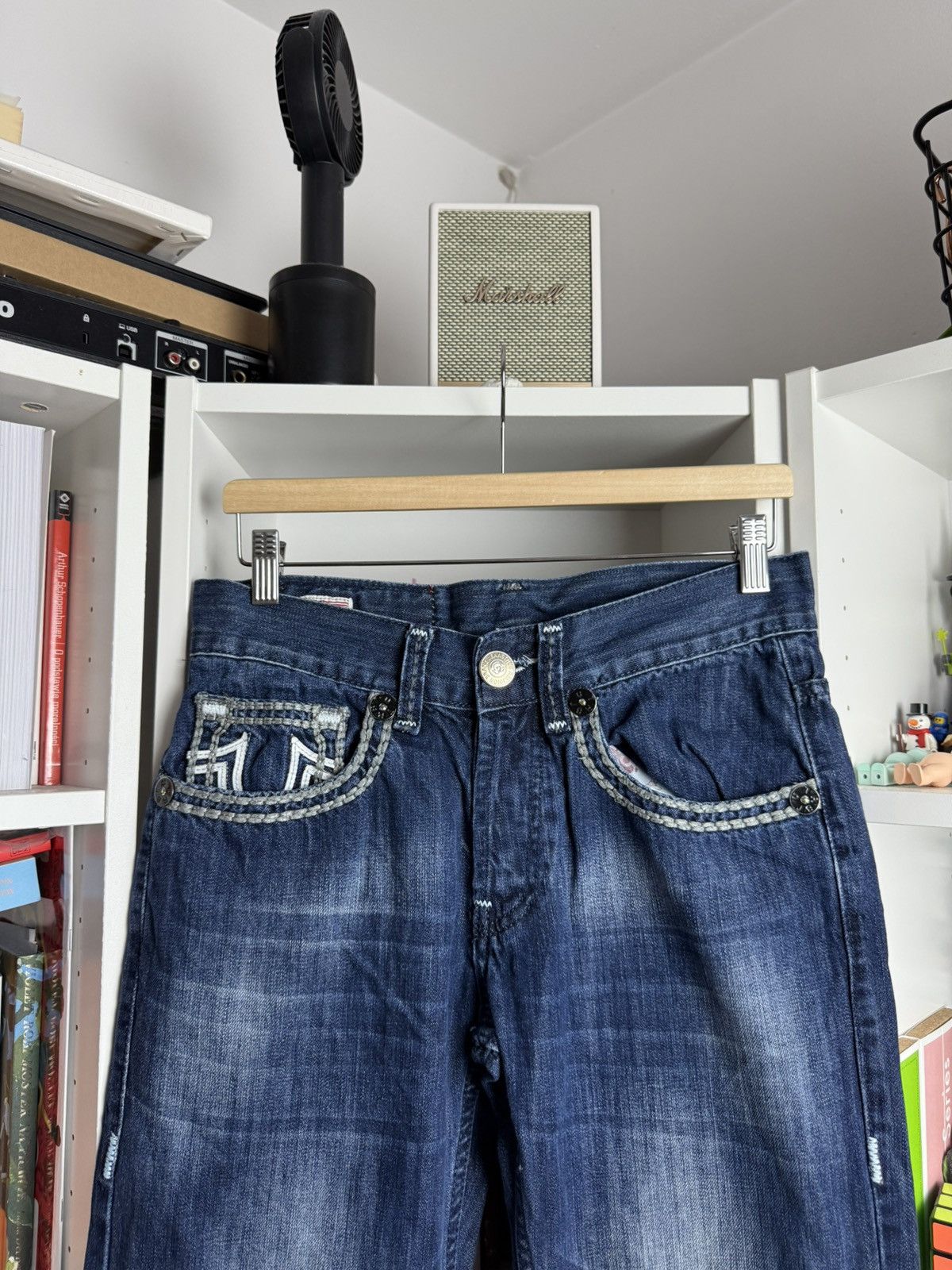 True Religion × Vintage VIntage y2k True Religion bobby super T baggy denim pants 31 Size US 31 - 7 Thumbnail