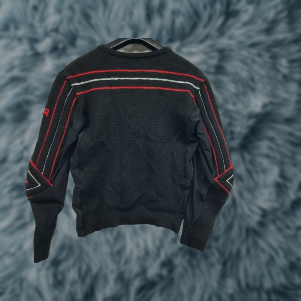 Vintage VINTAGE Demetre Wool Black Pullover Ski Sweater S Mens Distressed Skiing Measurements Small Size US S / EU 44-46 / 1 - 1 Thumbnail