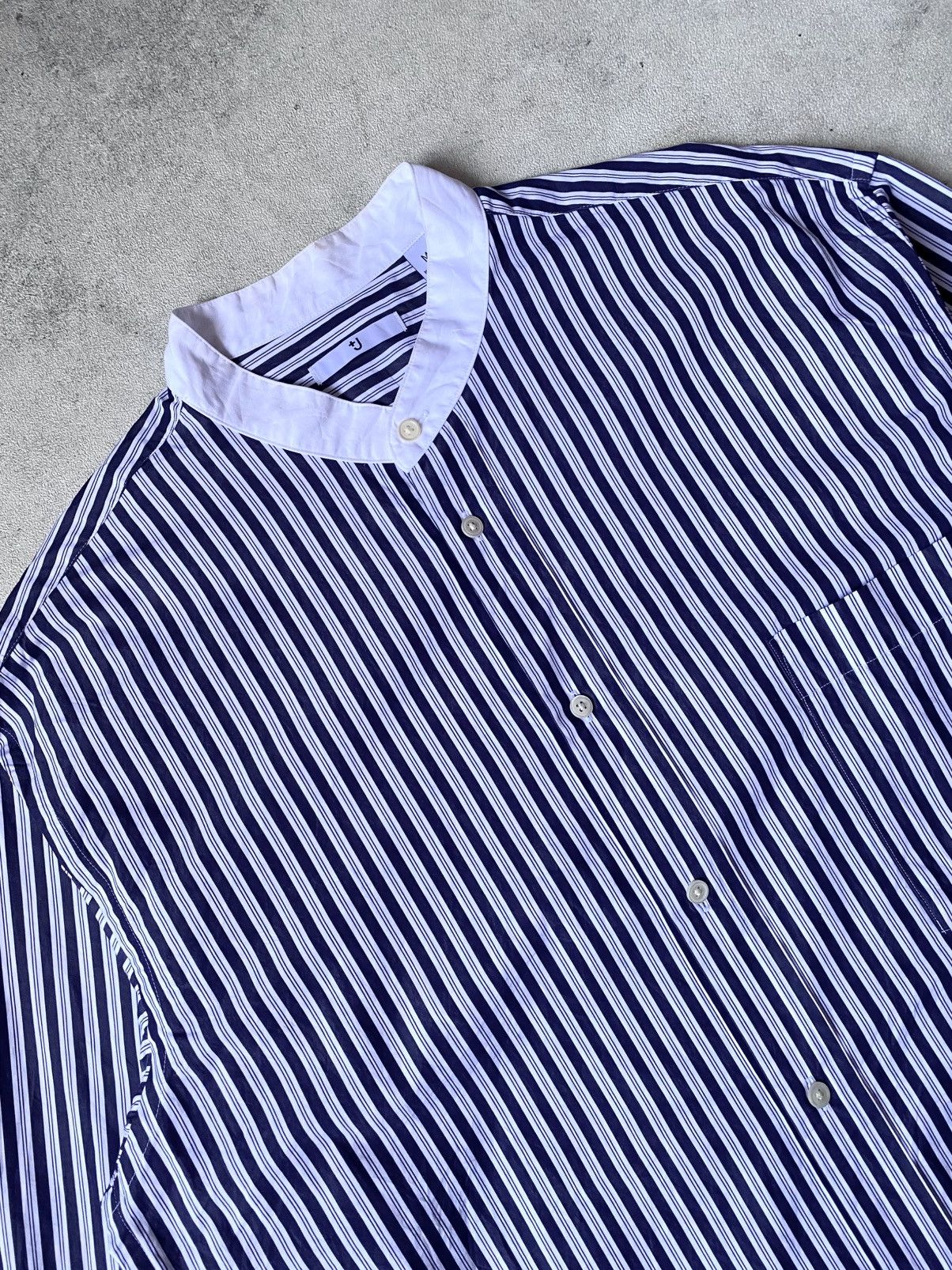 Jil Sander × Uniqlo Uniqlo Jil Sander Supima Cotton Oversized Stand Collar Size US M / EU 48-50 / 2 - 4 Thumbnail