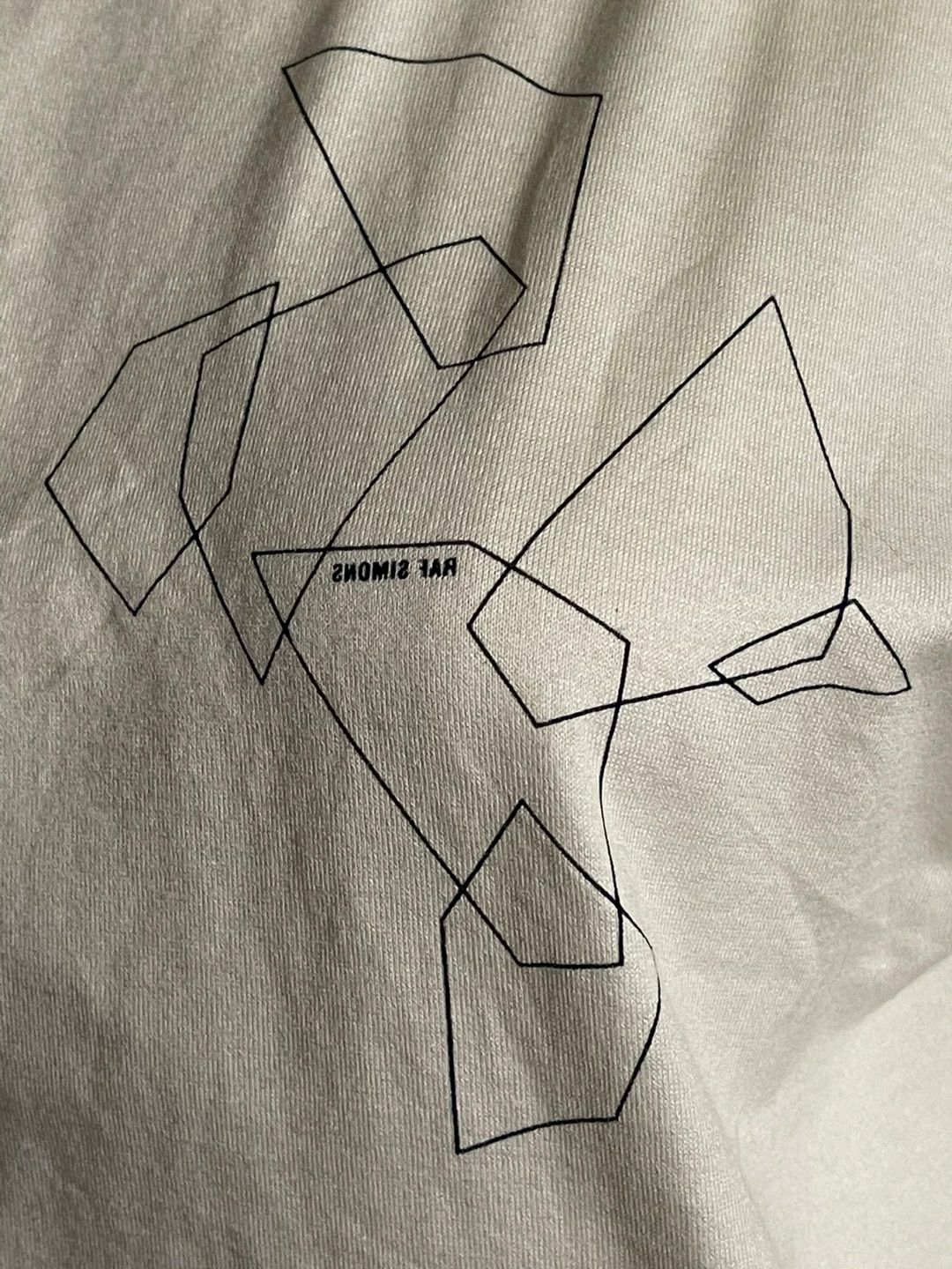 Raf Simons raf simons geometric print short sleeve t-shirt Size US L / EU 52-54 / 3 - 1 Thumbnail