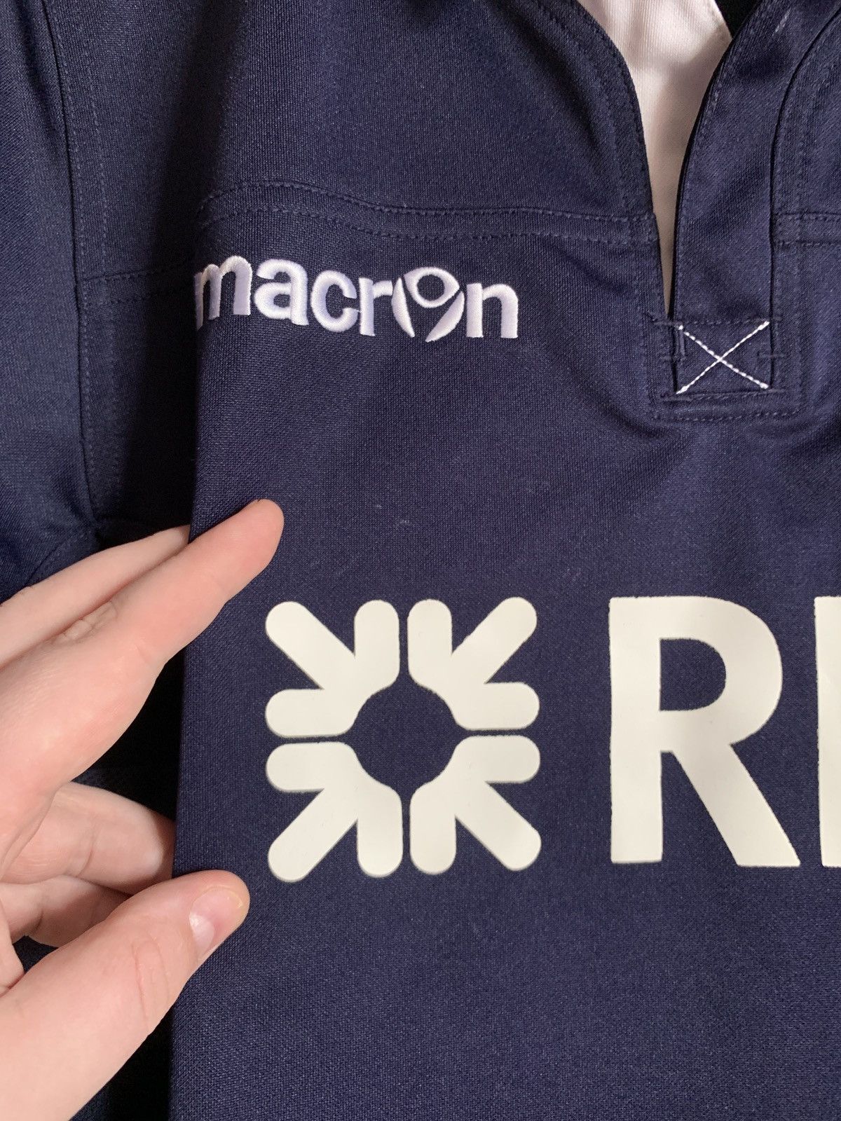 Macron Scotland Home Rugby Union Shirt Macron Jersey Size M Size US M / EU 48-50 / 2 - 8 Thumbnail