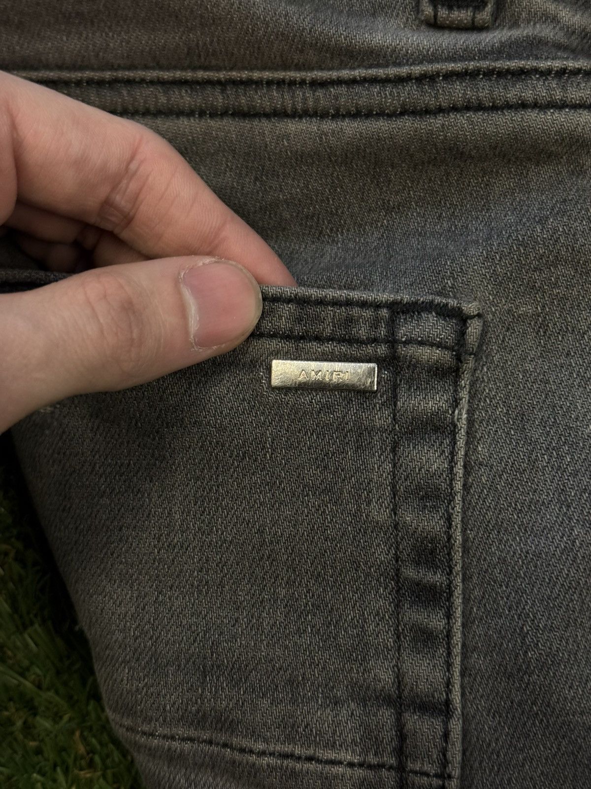 Amiri Amiri Jeans Grey Casual Pants Size 30 Clean 🧼 Size US 30 / EU 46 - 13 Thumbnail