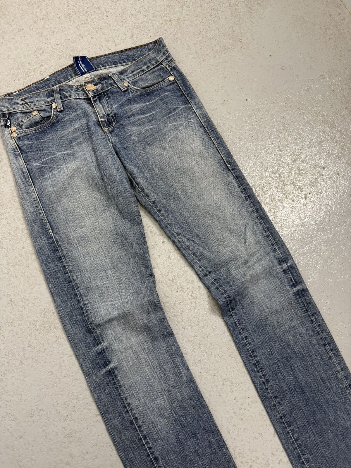 Victoria Beckham Victoria Beckham For Rock & Republic Embroidered Logo Jeans Size 27" / US 4 / IT 40 - 10 Thumbnail