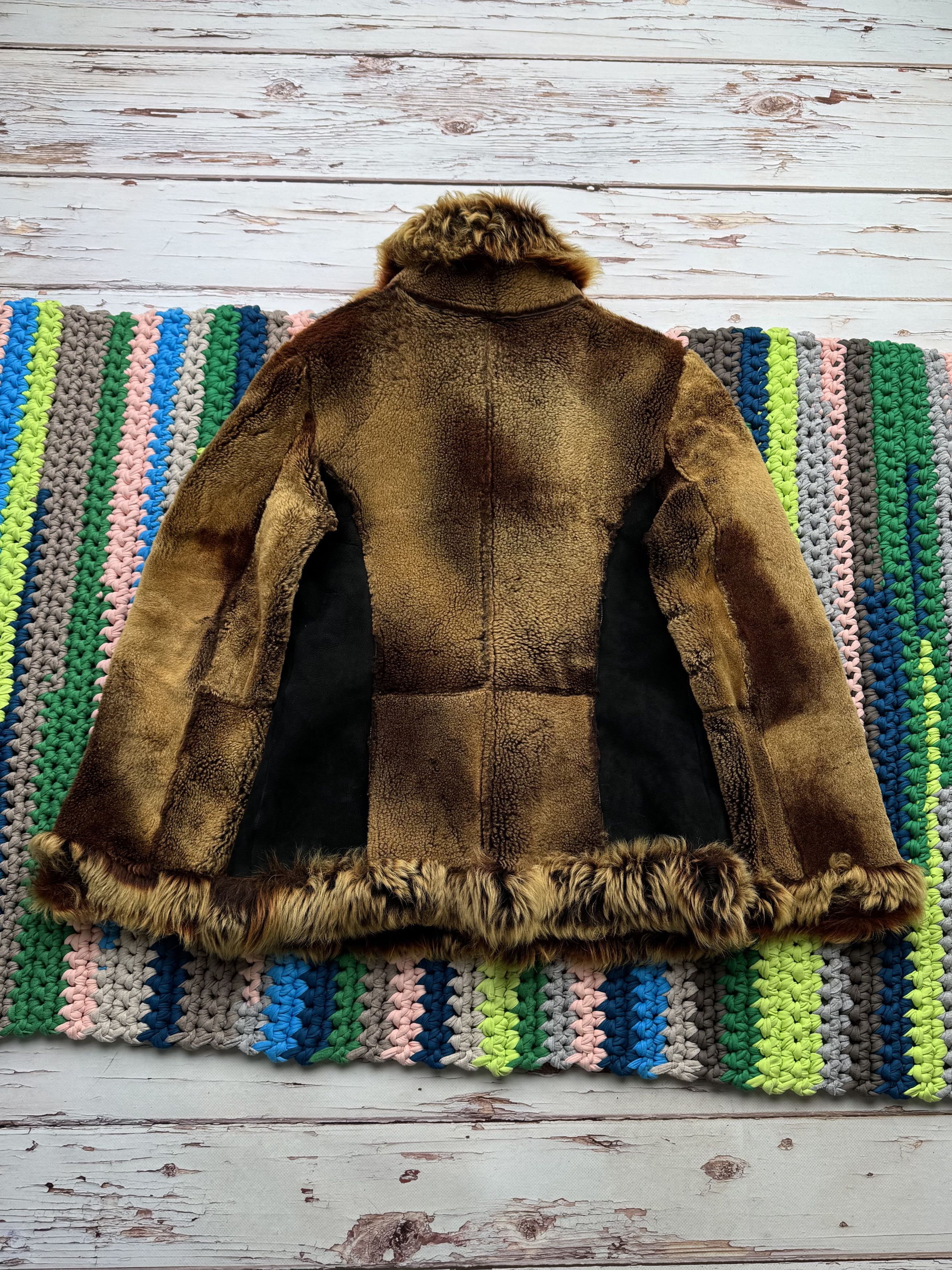 Hysteric Glamour Vintage Real Sheepskin Coat (ET1)(D15) Size M / US 6-8 / IT 42-44 - 8 Thumbnail